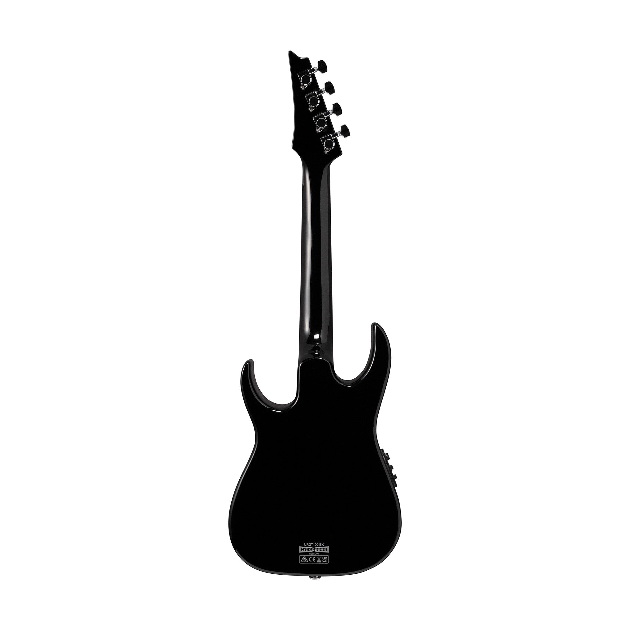 Ibanez URGT100 RG Electric Tenor Ukulele - Black High Gloss |  IBANEZ |  UKULELE |  Zoso Music