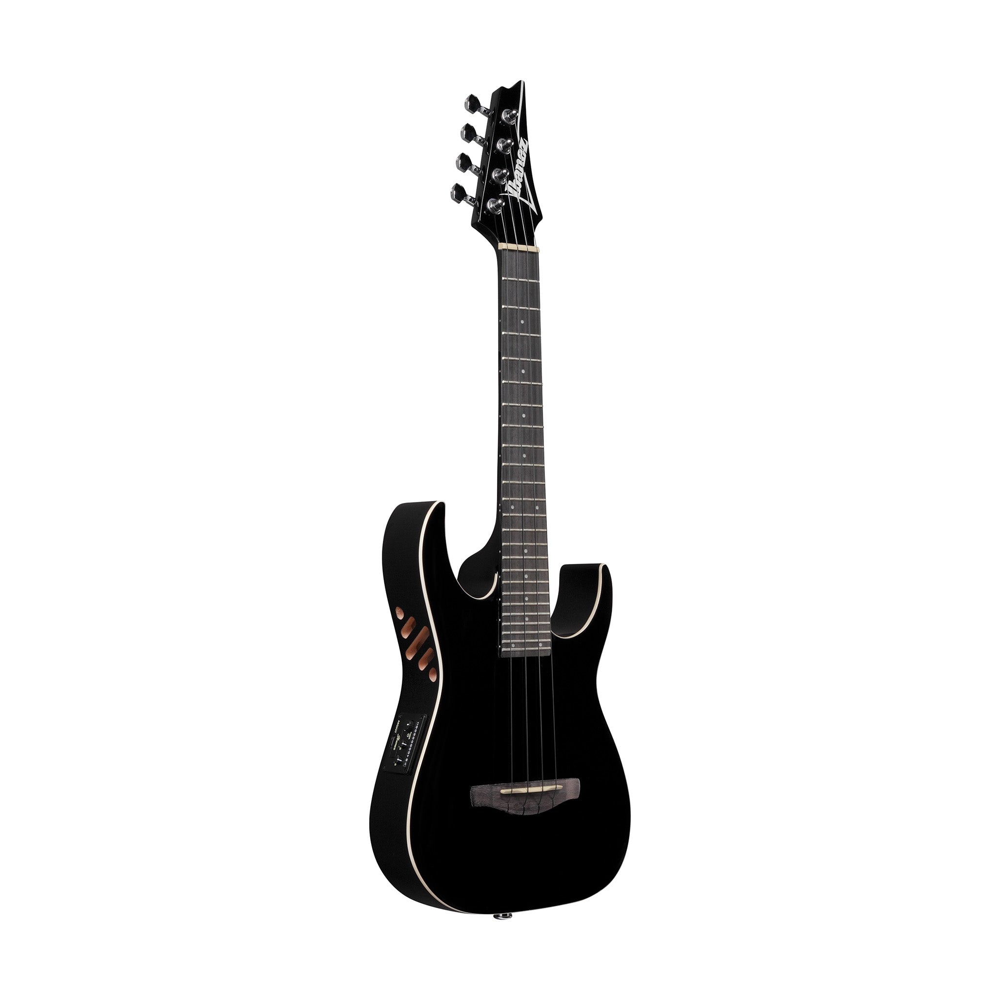 Ibanez URGT100 RG Electric Tenor Ukulele - Black High Gloss |  IBANEZ |  UKULELE |  Zoso Music