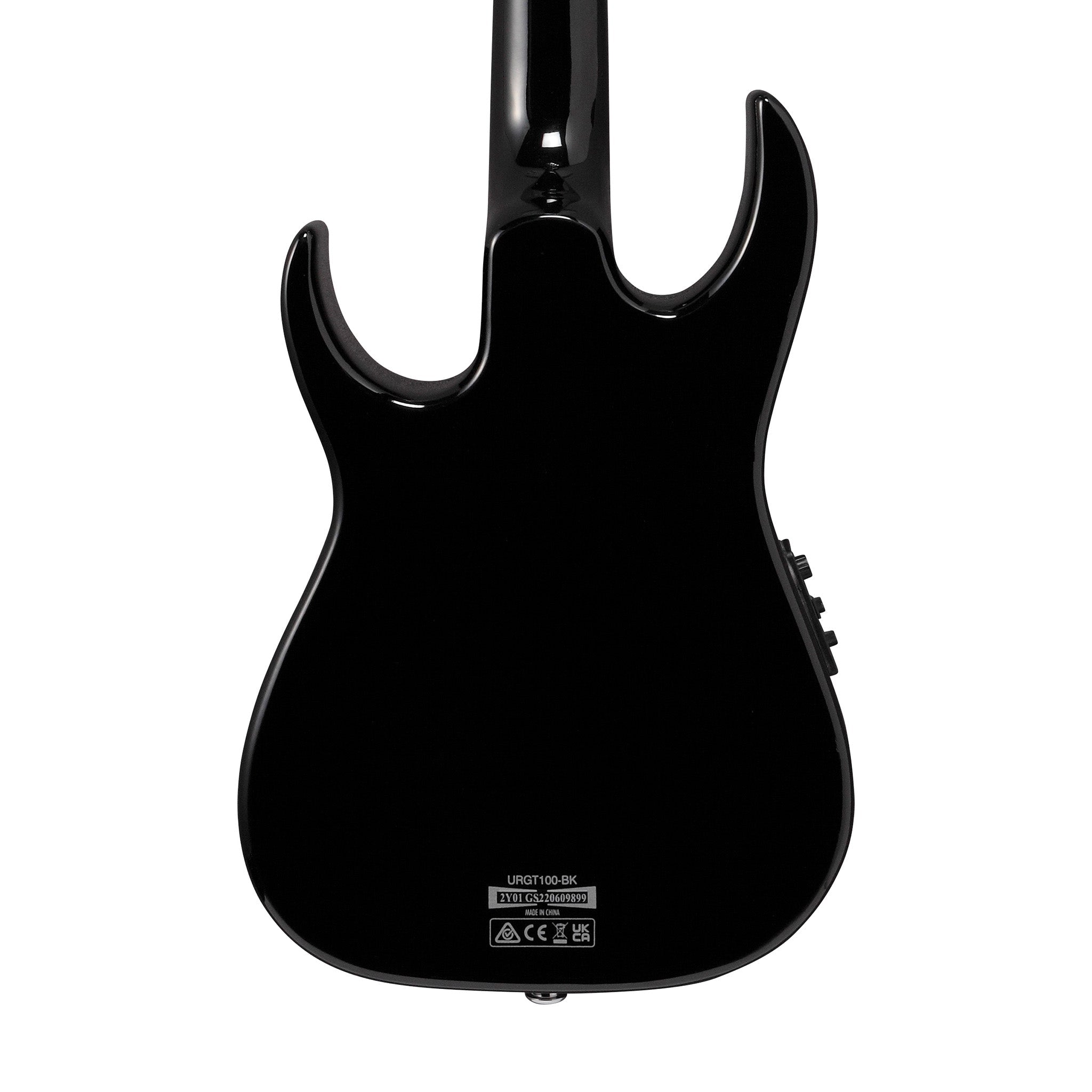 Ibanez URGT100 RG Electric Tenor Ukulele - Black High Gloss |  IBANEZ |  UKULELE |  Zoso Music