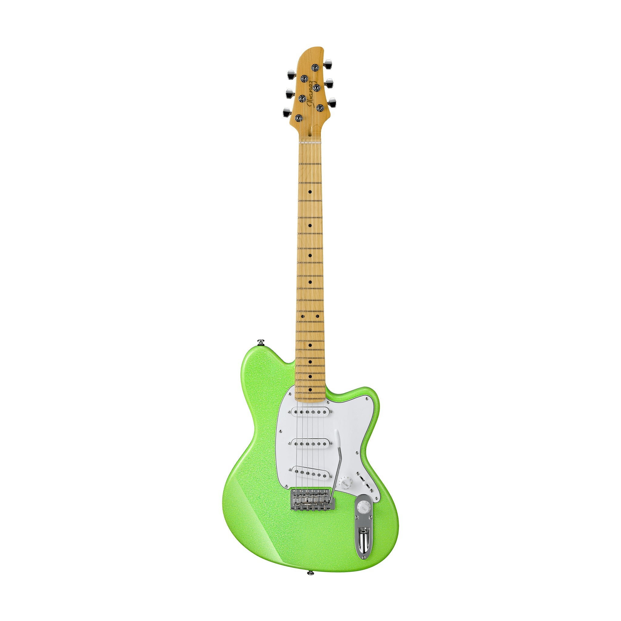 Ibanez Yvette Young Signature YY10 Electric Guitar - Slime Green Sparkle