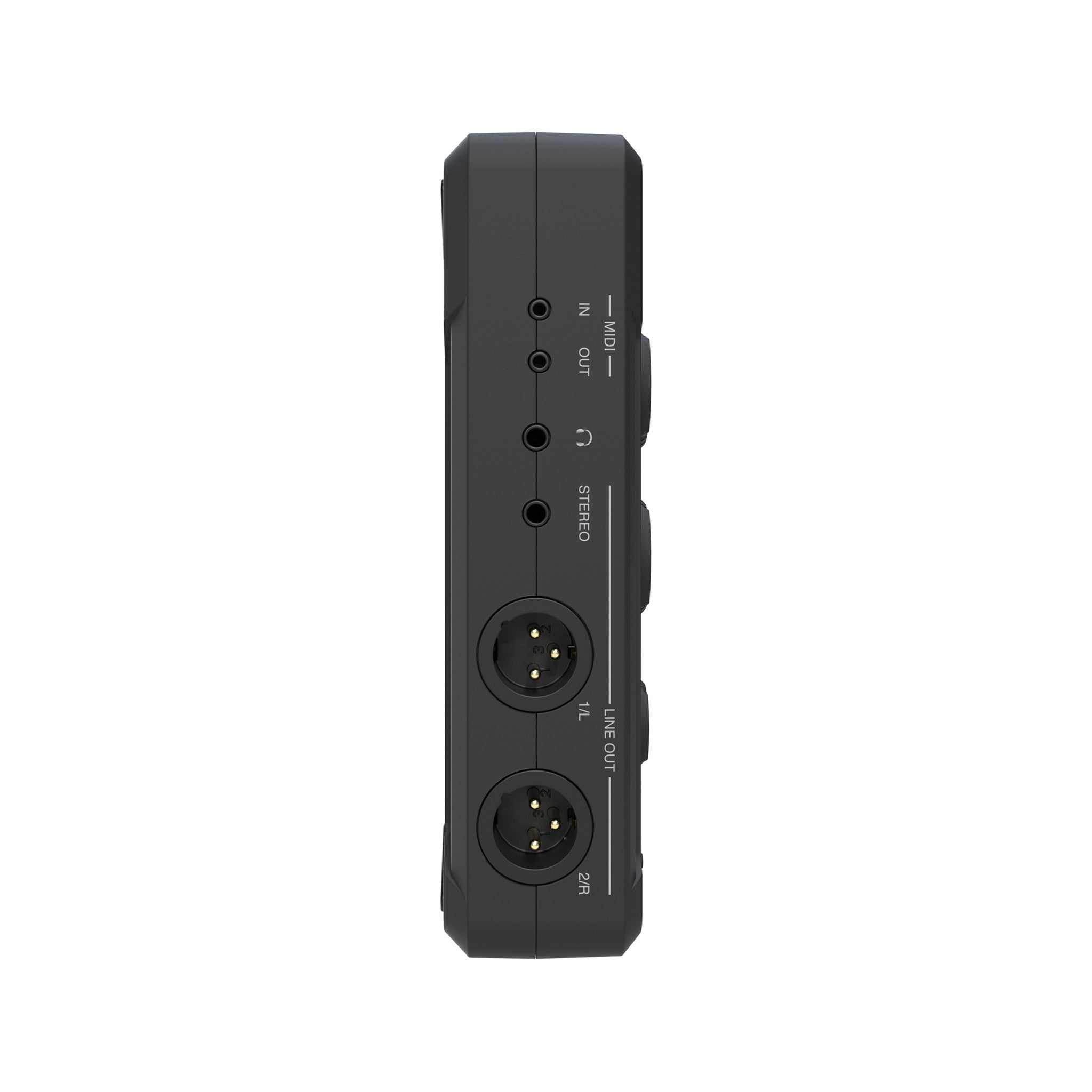 IK Multimedia iRig Pro Quattro Side View Zoso Music 