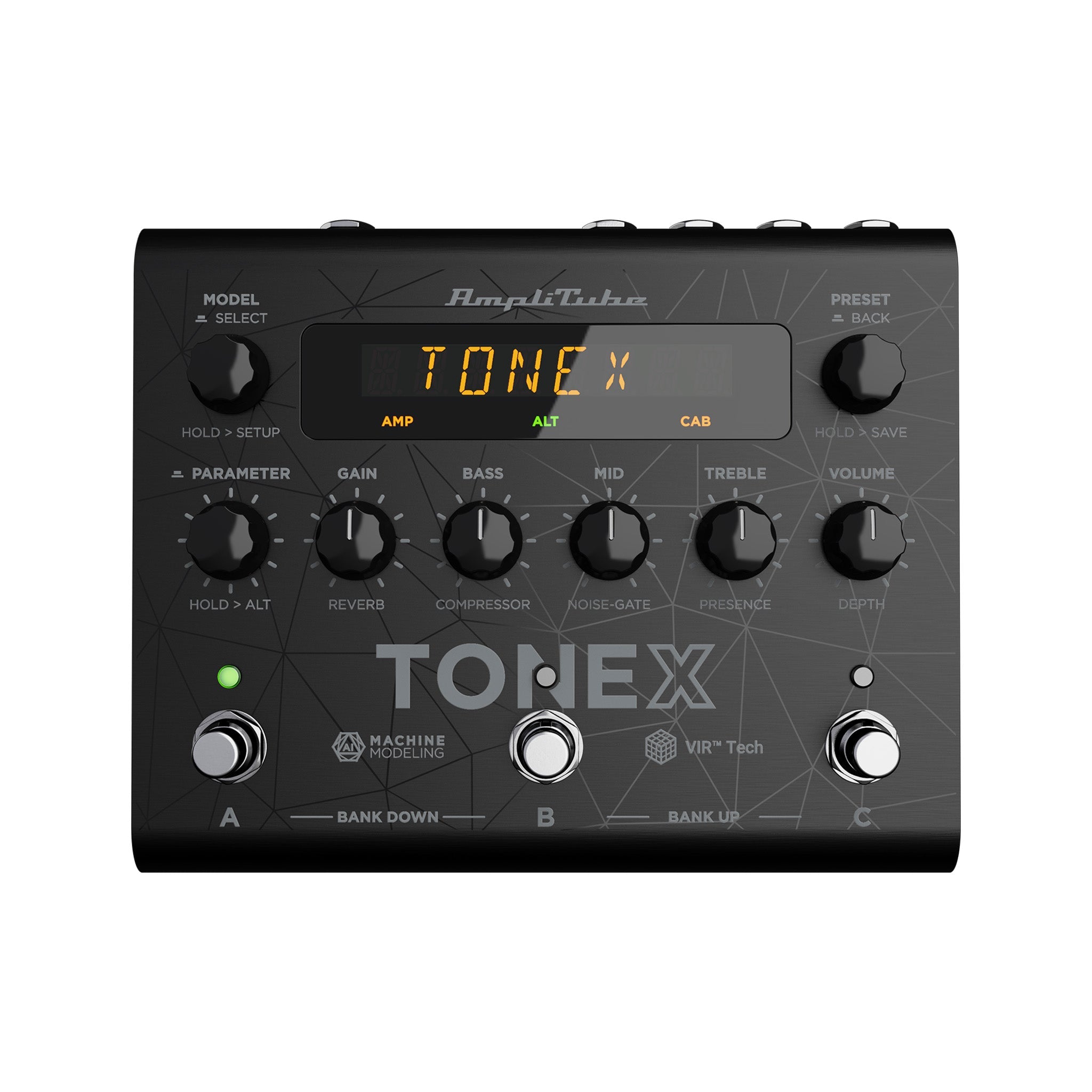 IK Multimedia TONEX Front View Zoso Music 