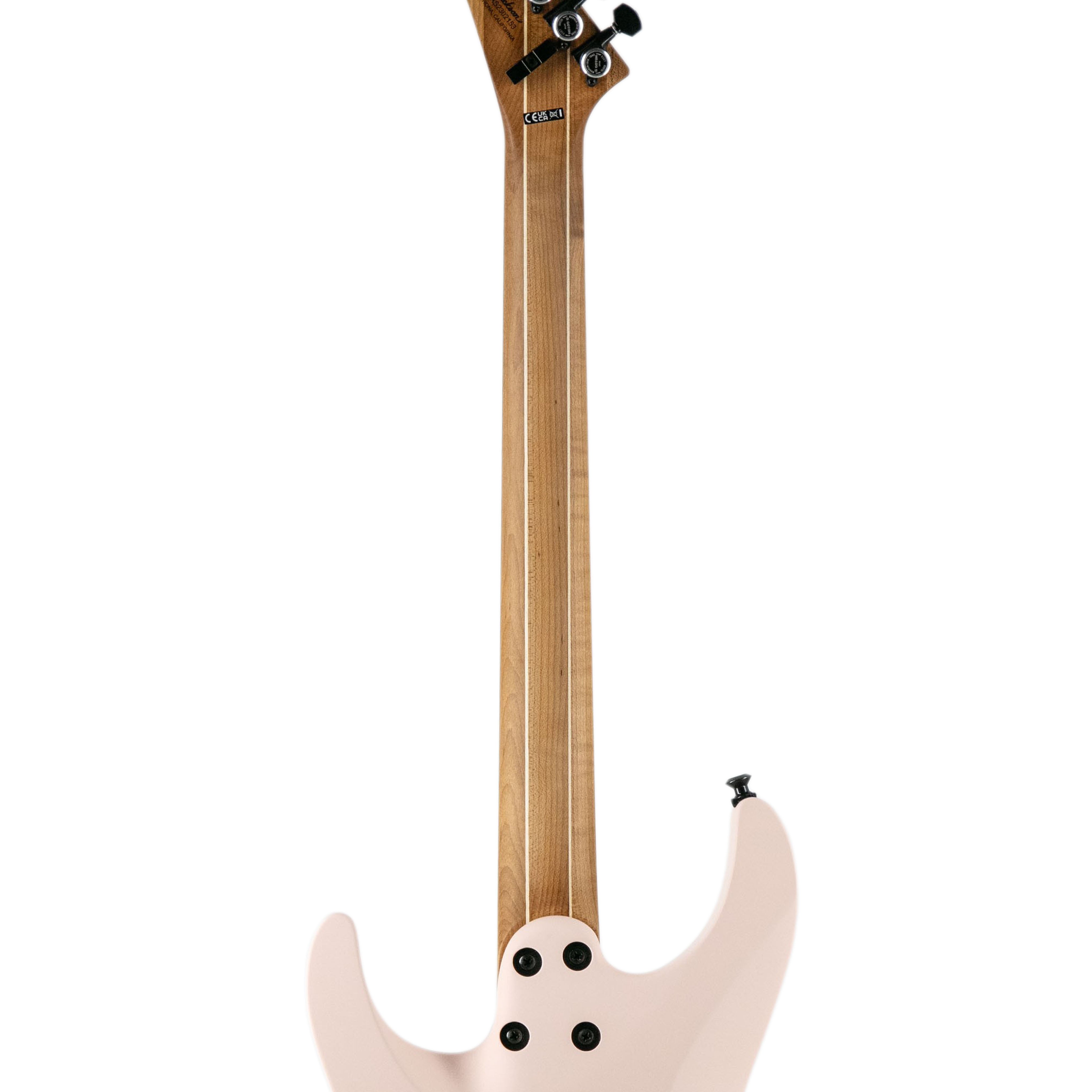 Jackson American Series Virtuoso Electric Guitar, Streaked Ebony FB, Satin Shell Pink |  JACKSON |  ELECTRIC GUITAR |  Zoso Music