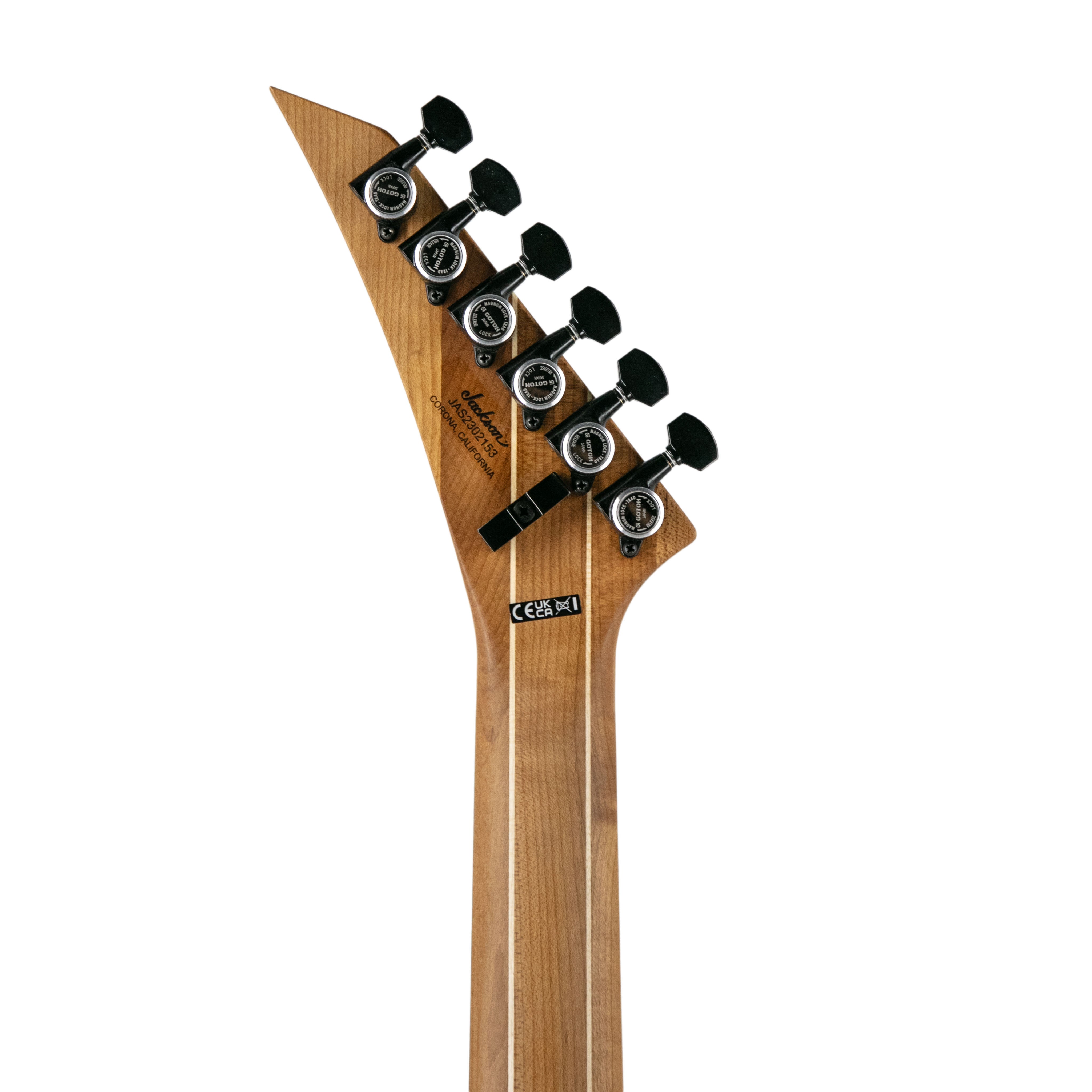 Jackson American Series Virtuoso Electric Guitar, Streaked Ebony FB, Satin Shell Pink |  JACKSON |  ELECTRIC GUITAR |  Zoso Music