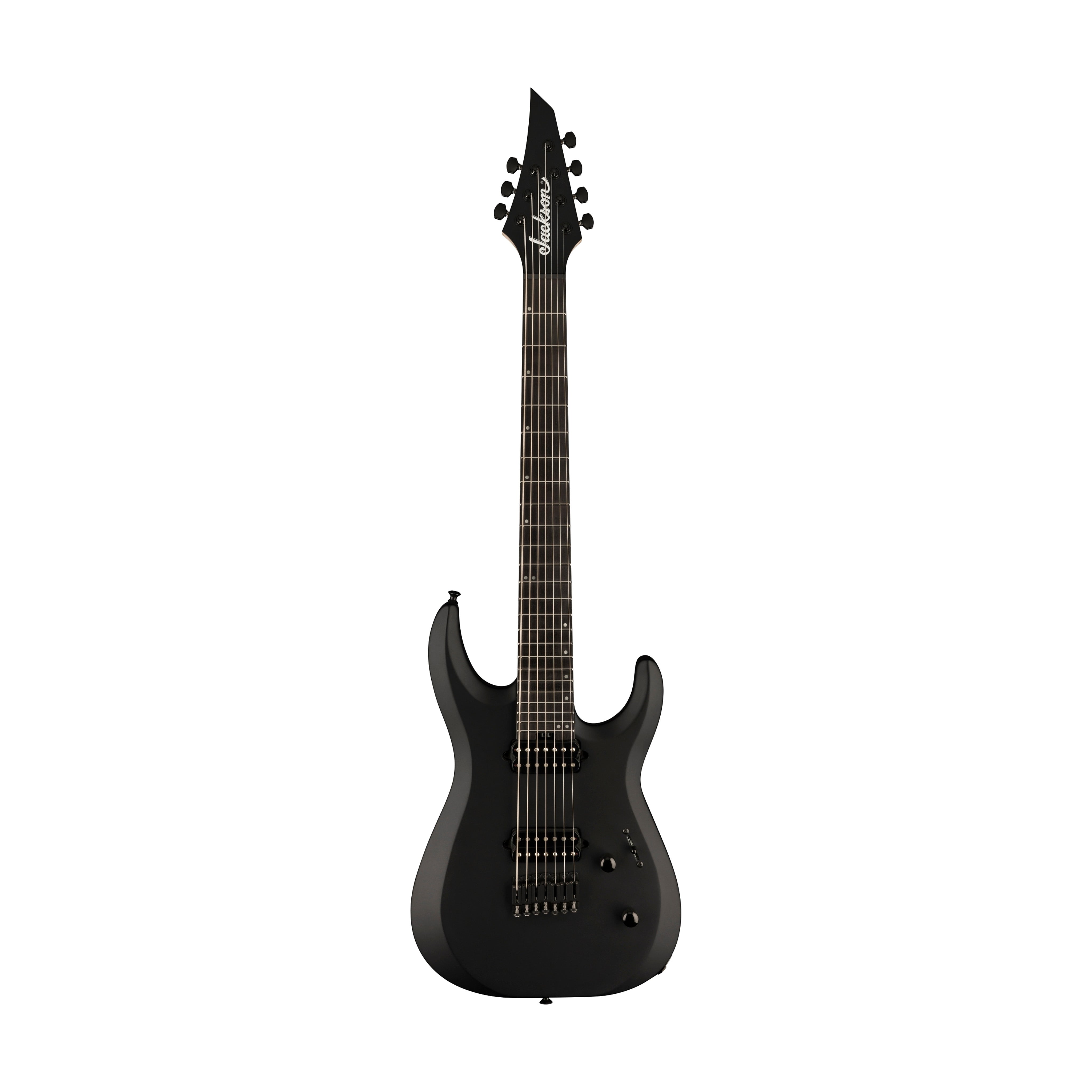 Jackson Pro Plus Series DK Modern MDK7 HT Electric Guitar, Ebony FB, Black
