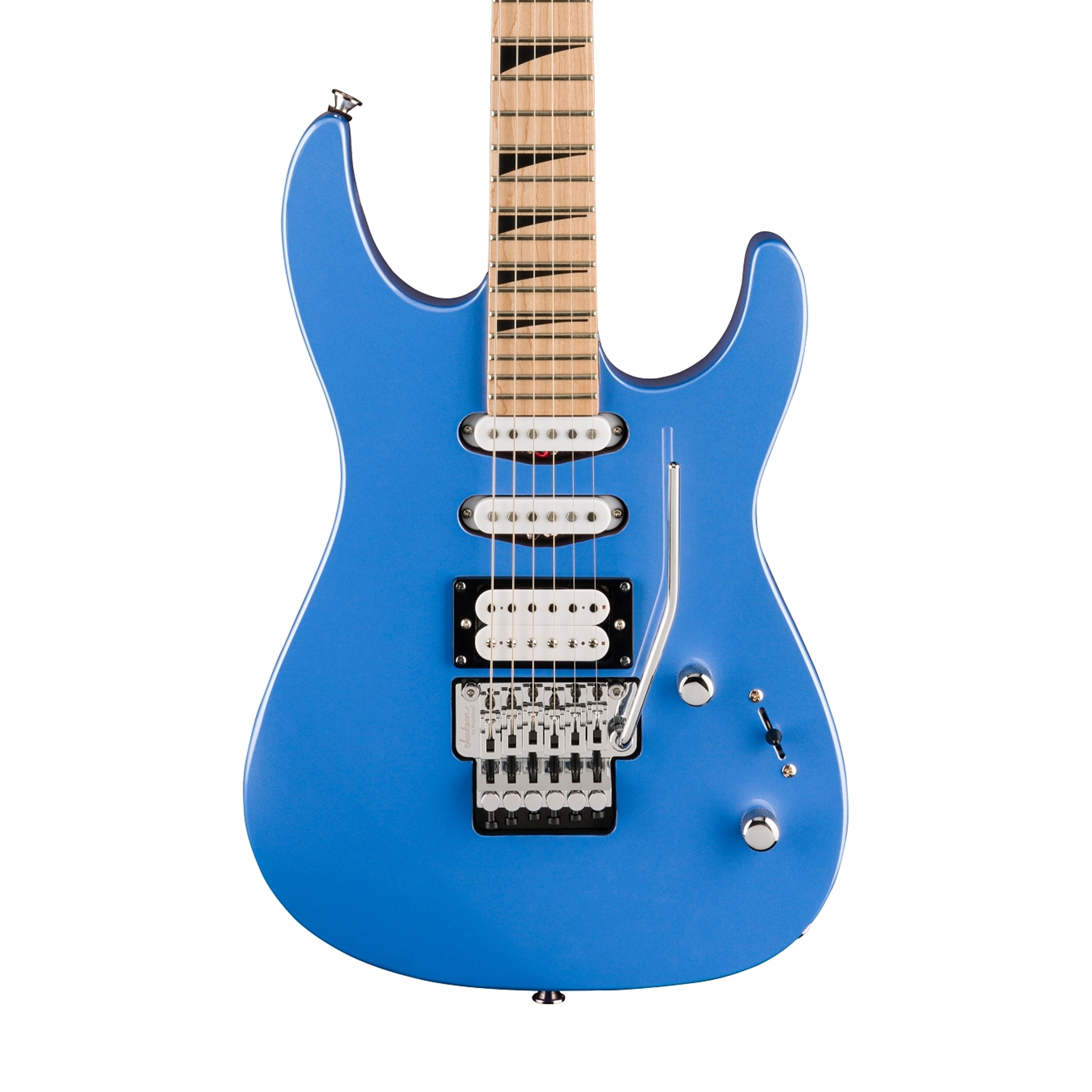 Jackson X Series DK3XRM HSS Electric Guitar, Maple FB, Frostbyte Blue | Zoso Music Sdn Bhd