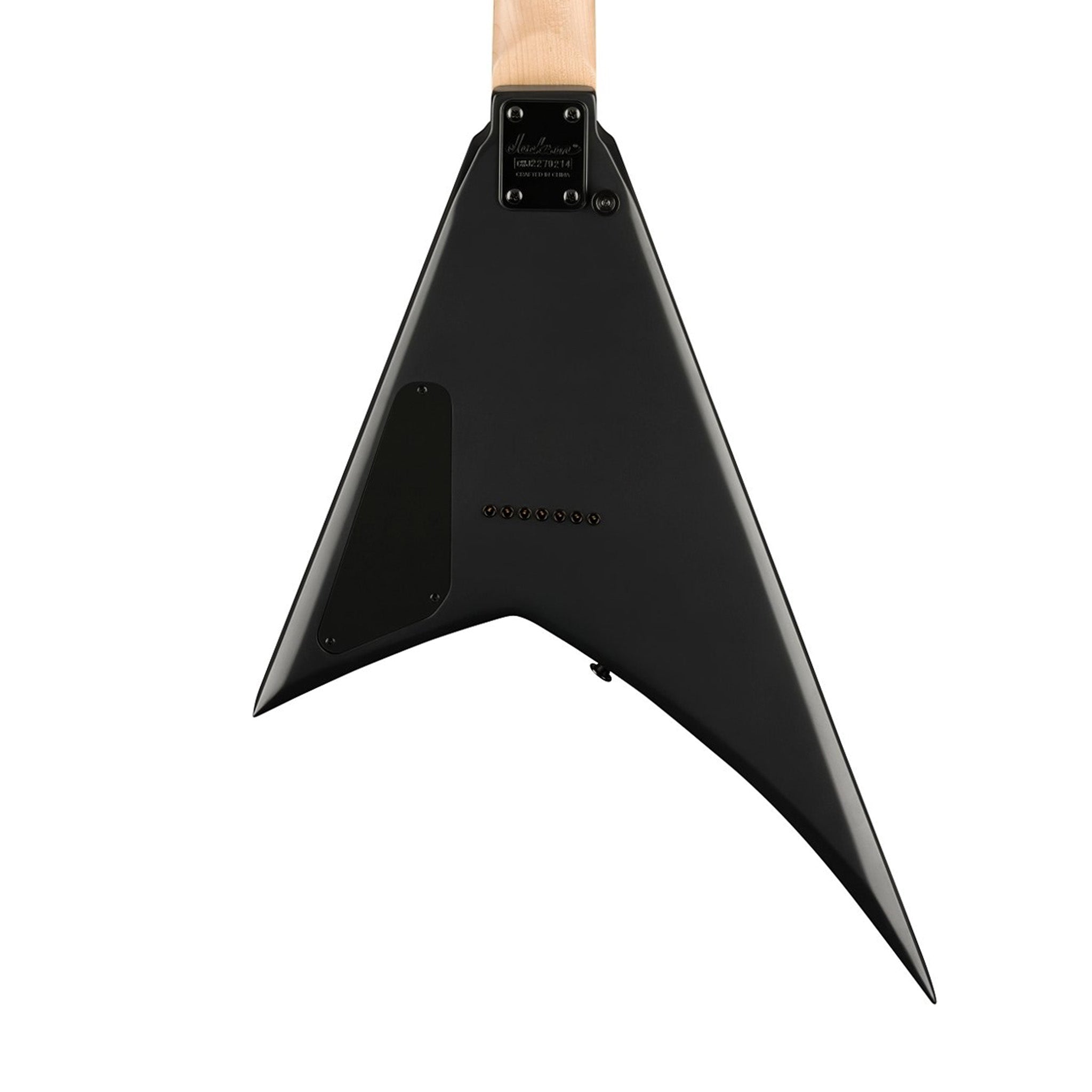 Jackson JS Series Rhoads JS22-7 RR HT 7-String Electric Guitar, Amaranth FB, Satin Black |  JACKSON |  ELECTRIC GUITAR |  Zoso Music