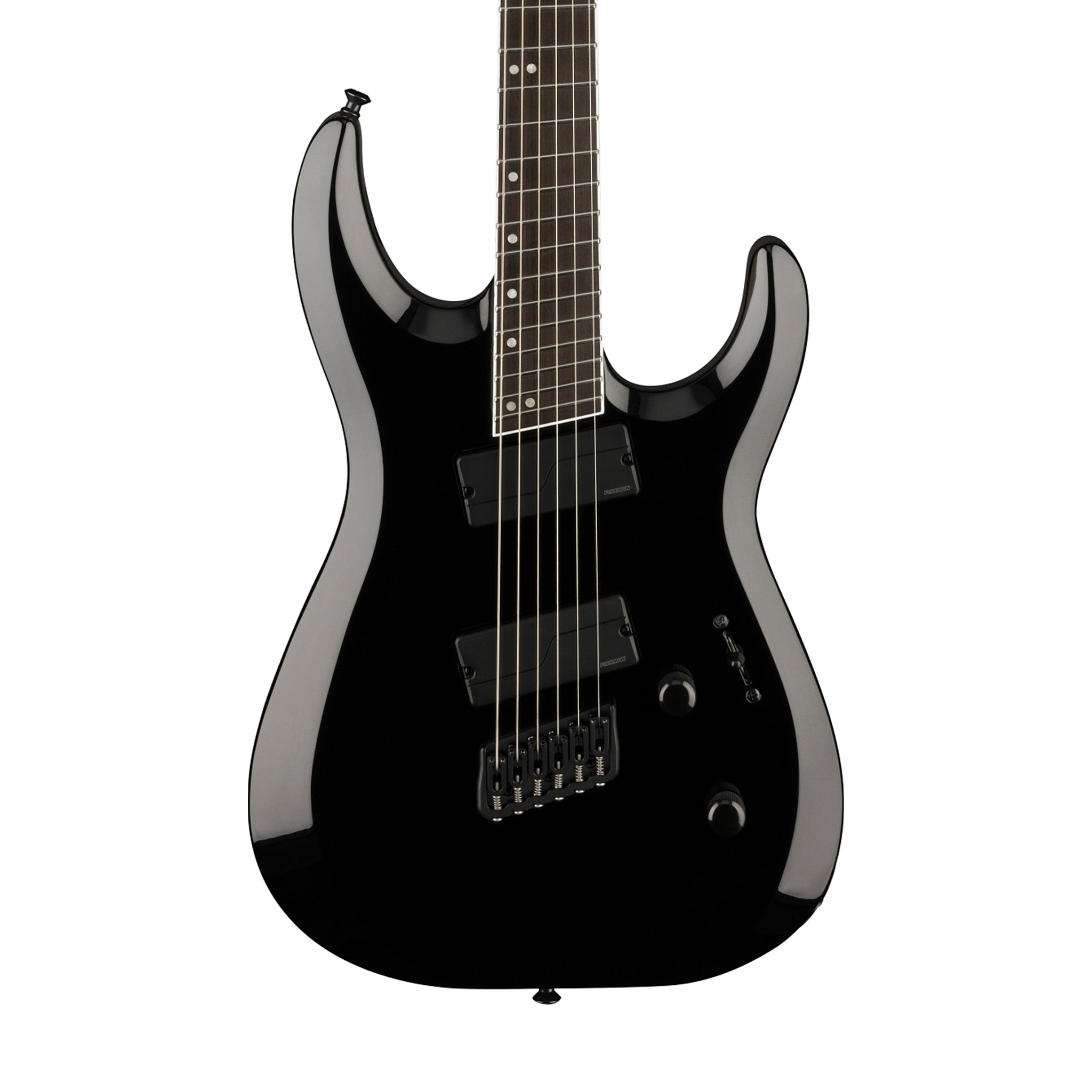 Jackson Pro Plus Series Dinky MDK MS HT6 Electric Guitar, Gloss Black | Zoso Music Sdn Bhd