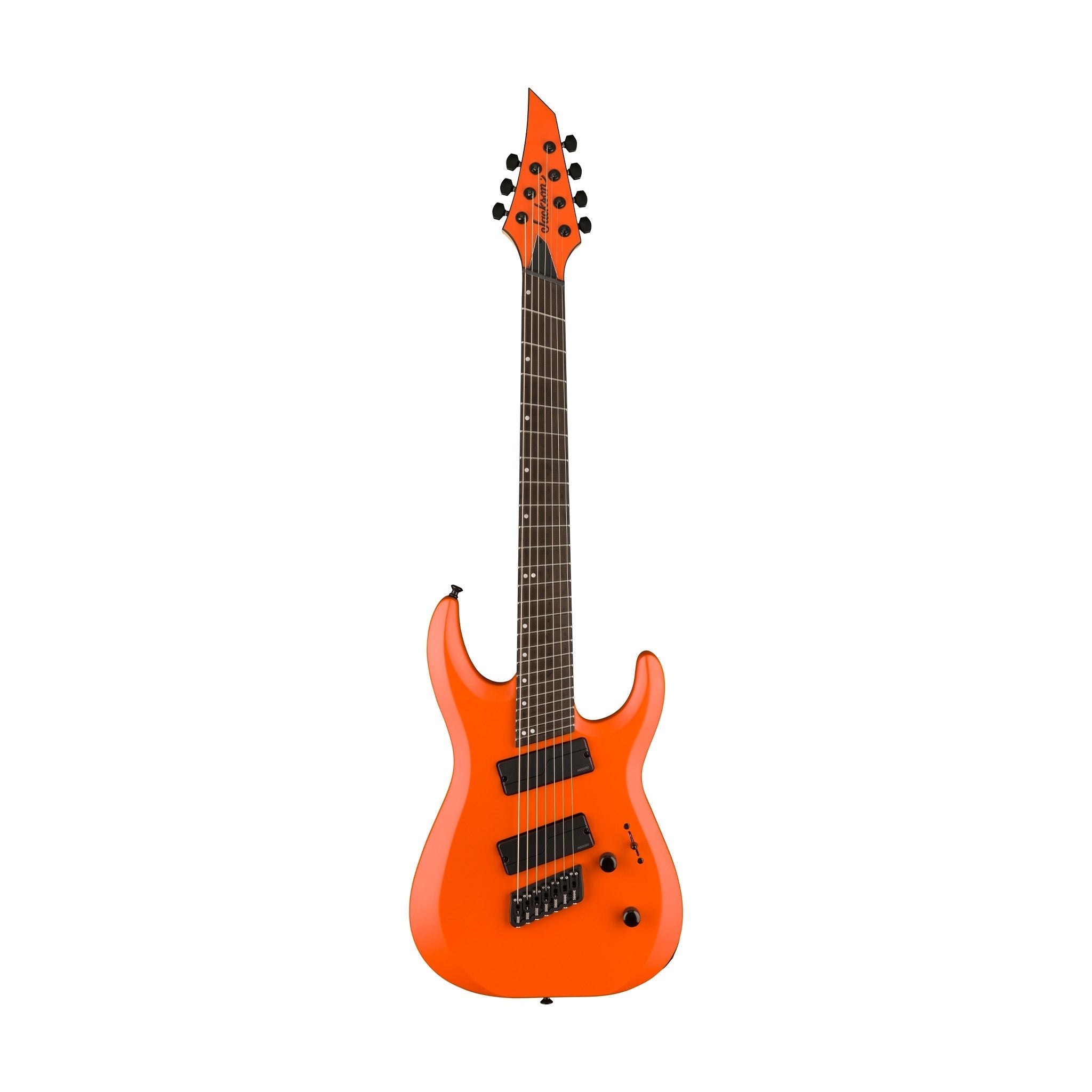 Jackson Pro Plus Series MDK7 MS Electric Guitar, Satin Orange Crush |  JACKSON |  ELECTRIC GUITAR |  Zoso Music