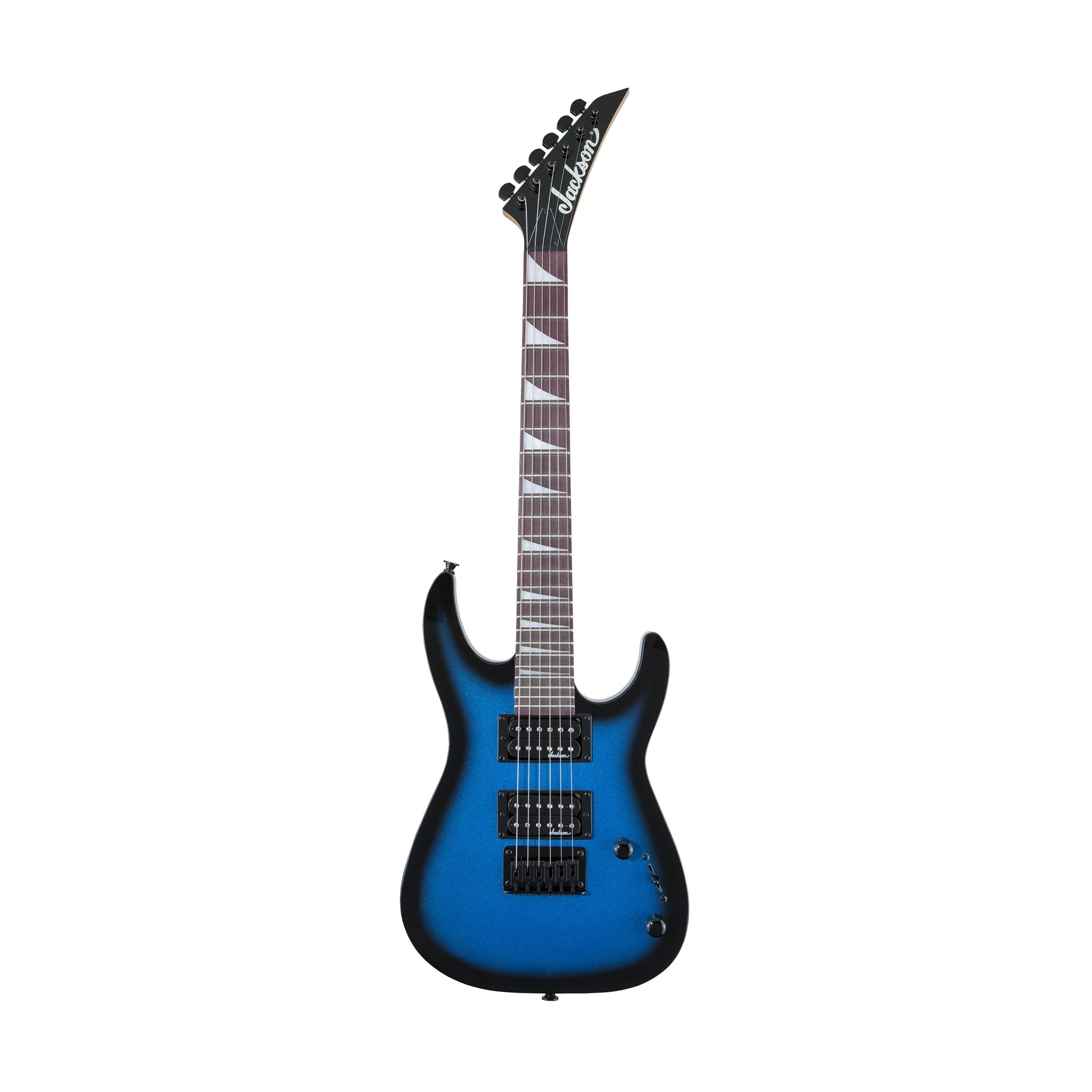 Jackson JS Series Dinky Minion JS1X Electric Guitar, Metal Blue Burst |  JACKSON |  ELECTRIC GUITAR |  Zoso Music