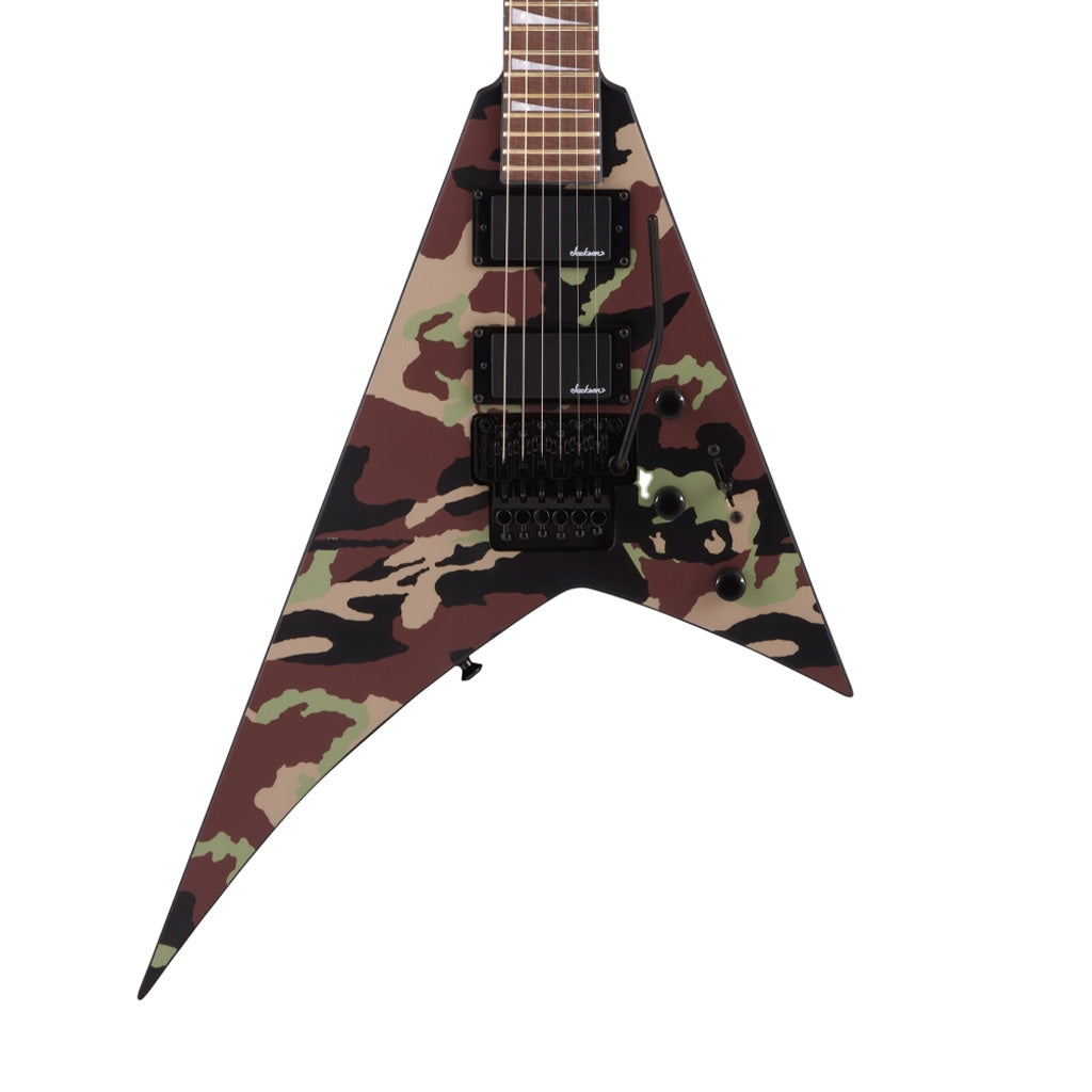 Jackson X Series Rhoads RRX24 Electric Guitar, Laurel FB, Woodland Camo | Zoso Music Sdn Bhd