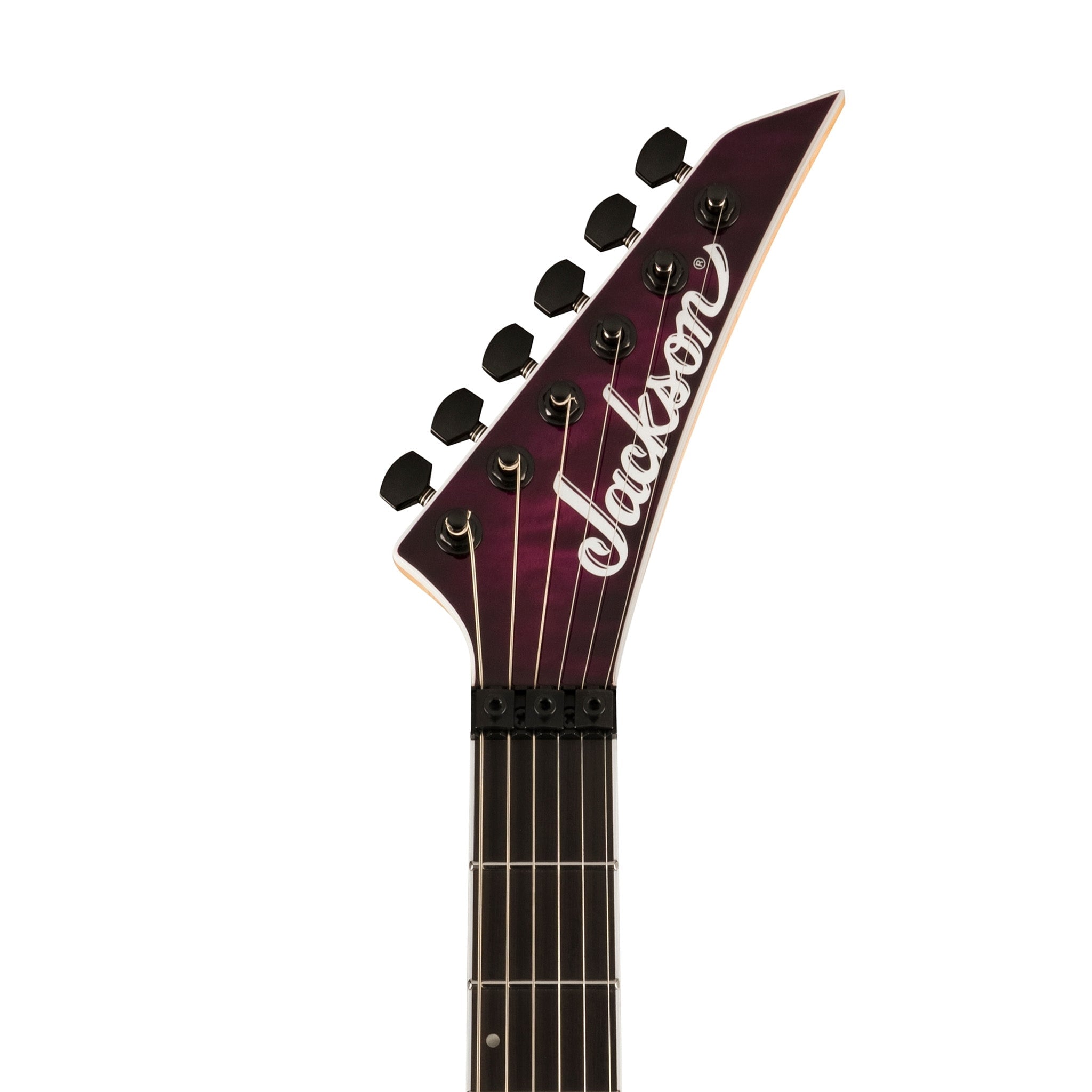 Jackson Pro Plus Series Dinky DKAQ Electric Guitar, Ebony FB, Transparent Purple Burst |  JACKSON |  ELECTRIC GUITAR |  Zoso Music