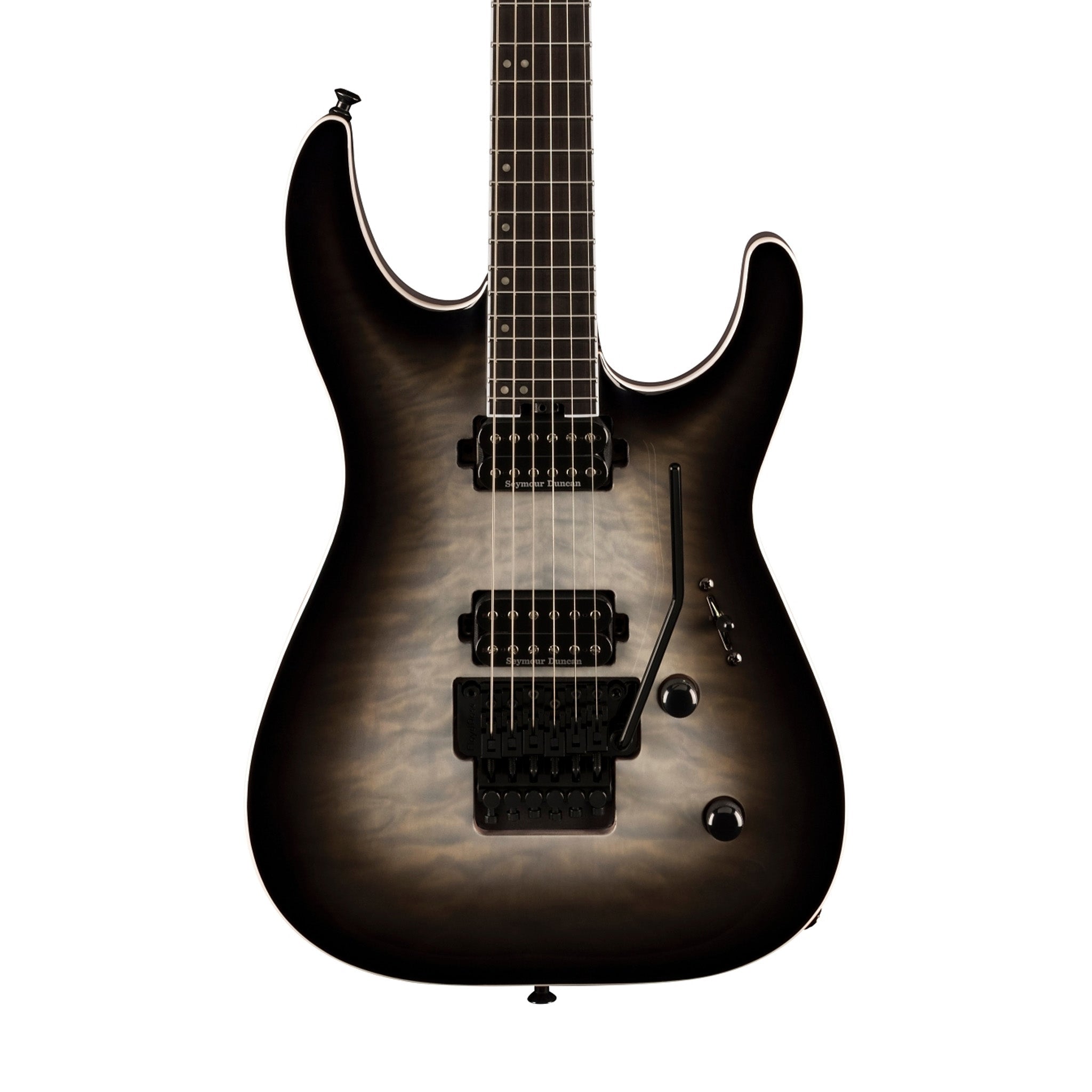Jackson Pro Plus Series Dinky DKAQ Electric Guitar, Ebony FB, Ghost Burst | Zoso Music Sdn Bhd