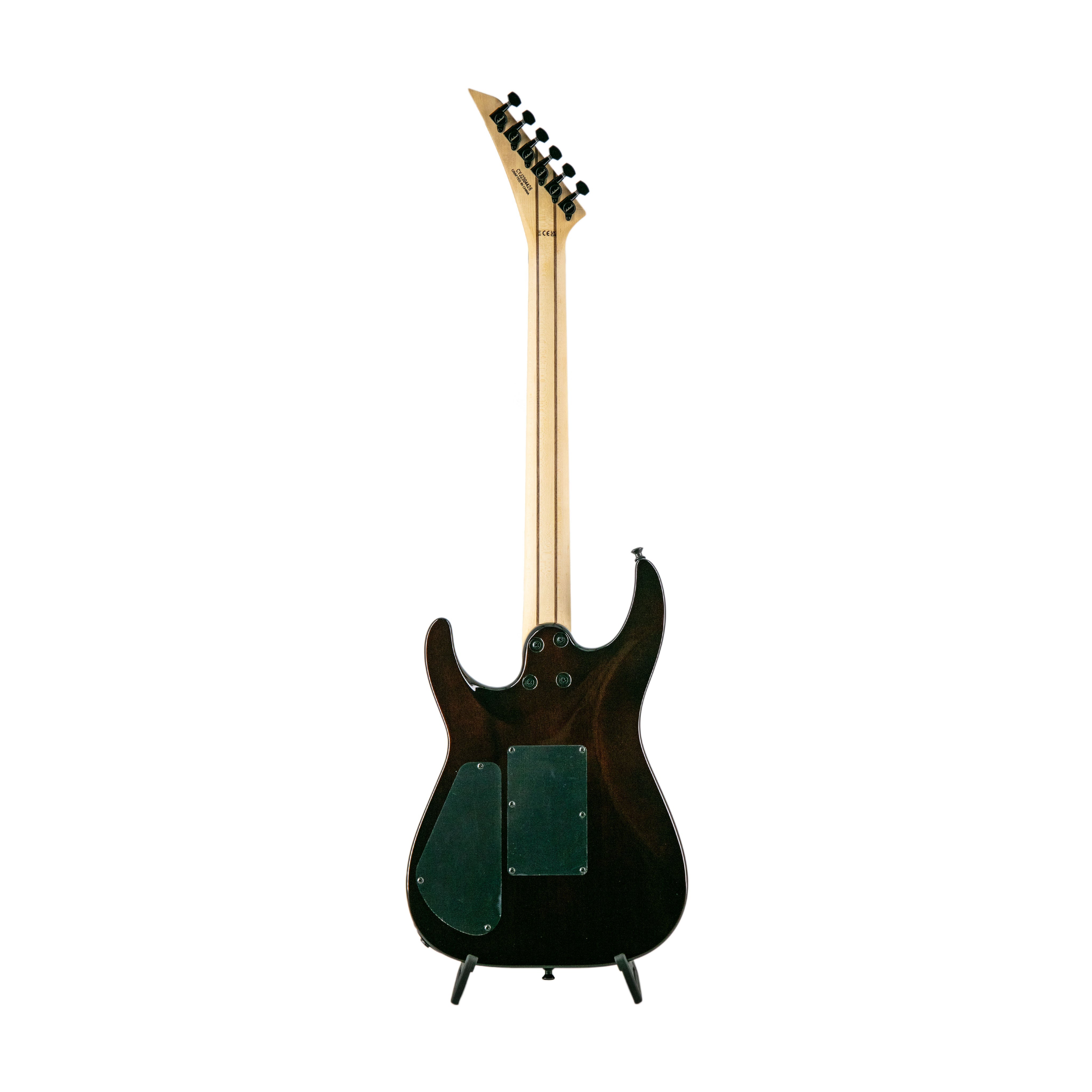 Jackson Pro Plus Series Dinky DKAQ Electric Guitar, Ebony FB, Emerald Green