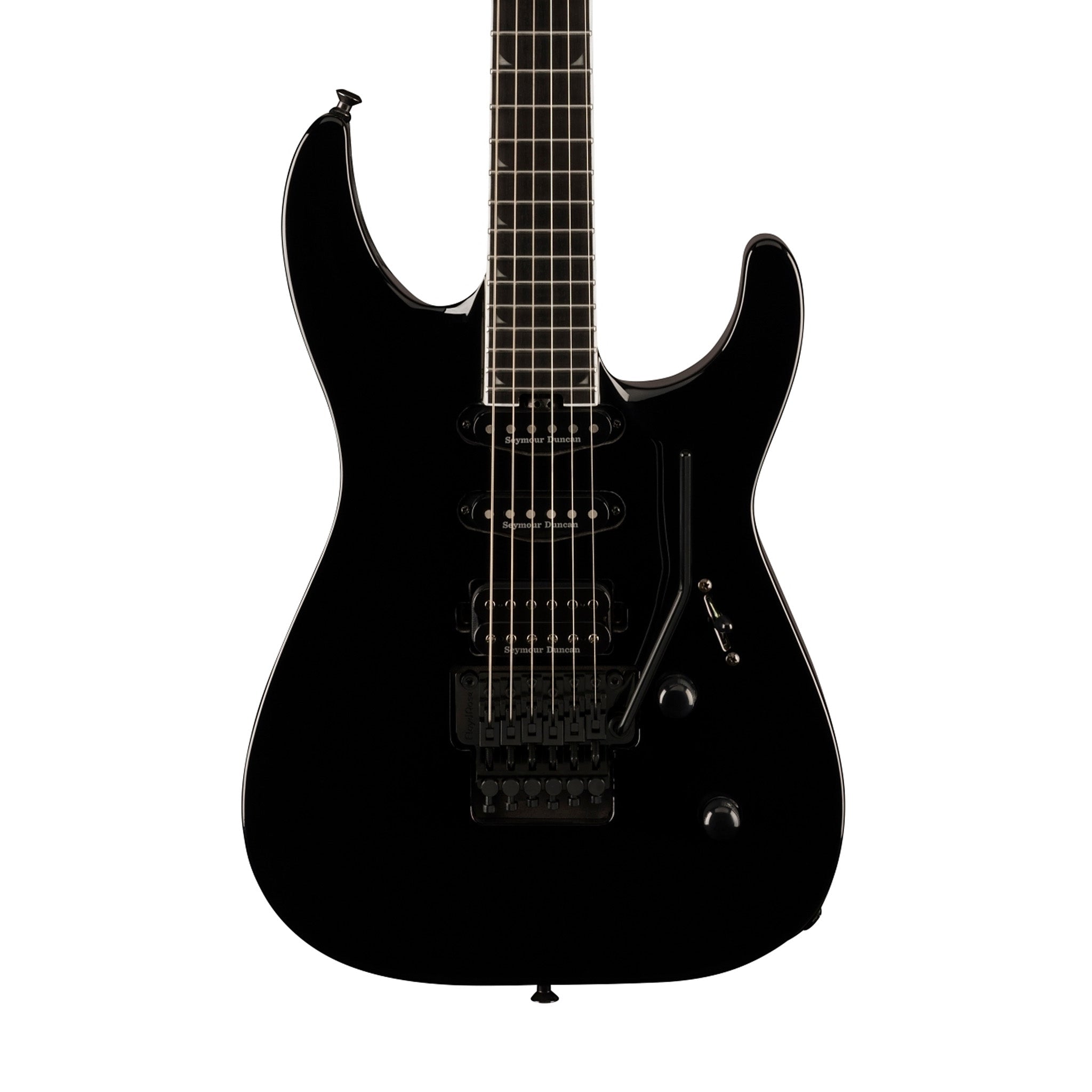 Jackson Pro Plus Series Soloist SLA3 Electric Guitar, Ebony FB, Deep Black | Zoso Music Sdn Bhd