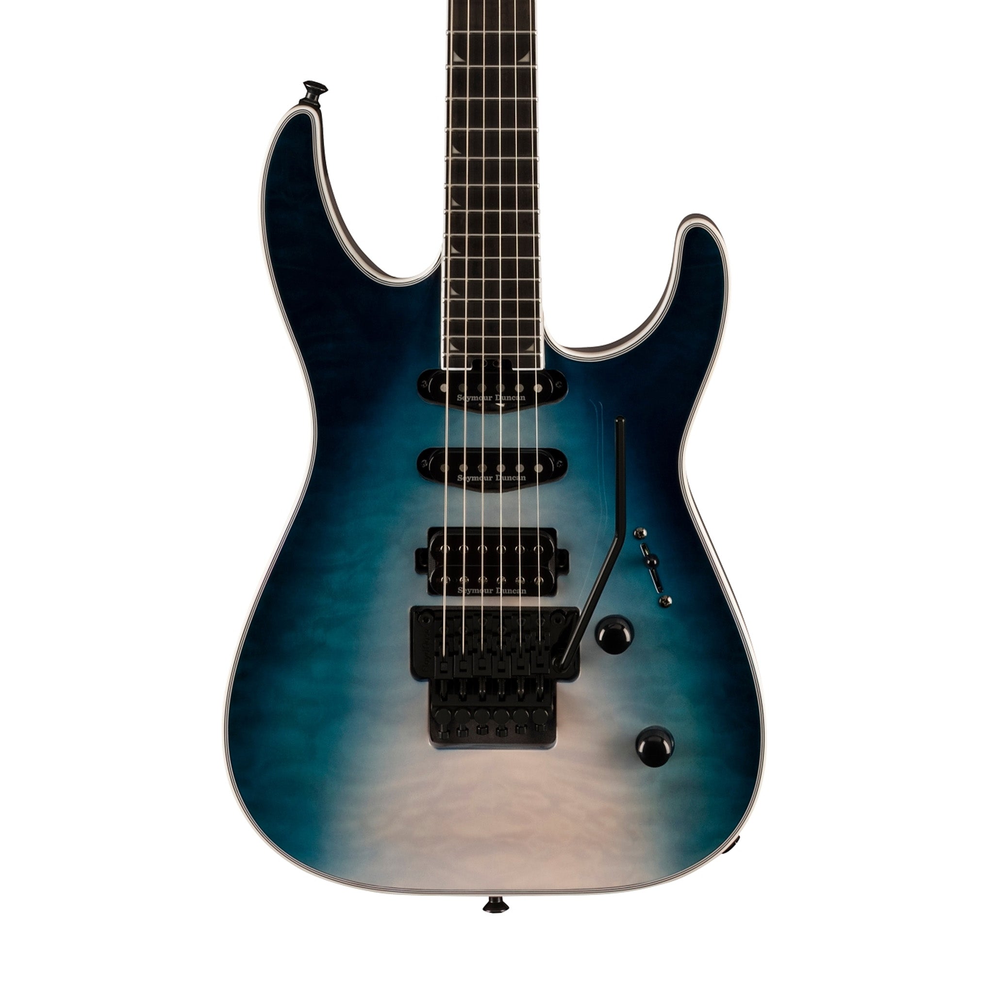 Jackson Pro Plus Series Soloist SLA3Q Electric Guitar, Ebony FB, Polar Burst | Zoso Music Sdn Bhd