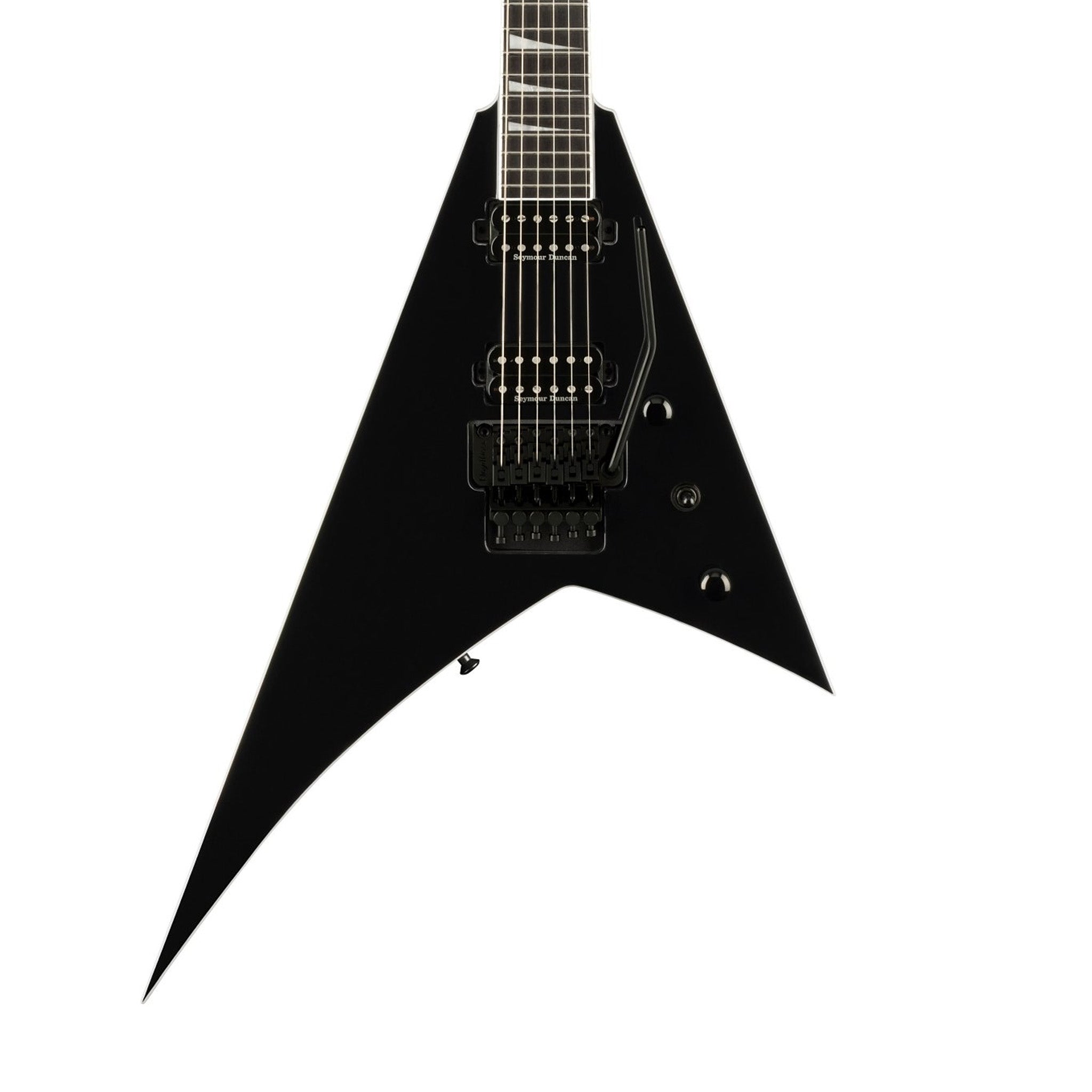 Jackson Pro Plus Series Rhoads RR24 Electric Guitar, Ebony FB, Deep Black | Zoso Music Sdn Bhd