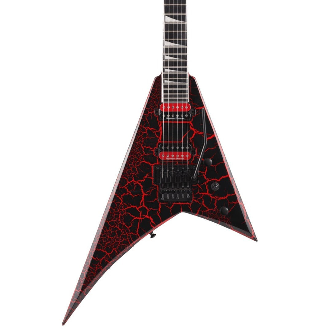 Jackson Pro Series Rhoads RR24 Electric Guitar, Ebony FB, Maul Crackle