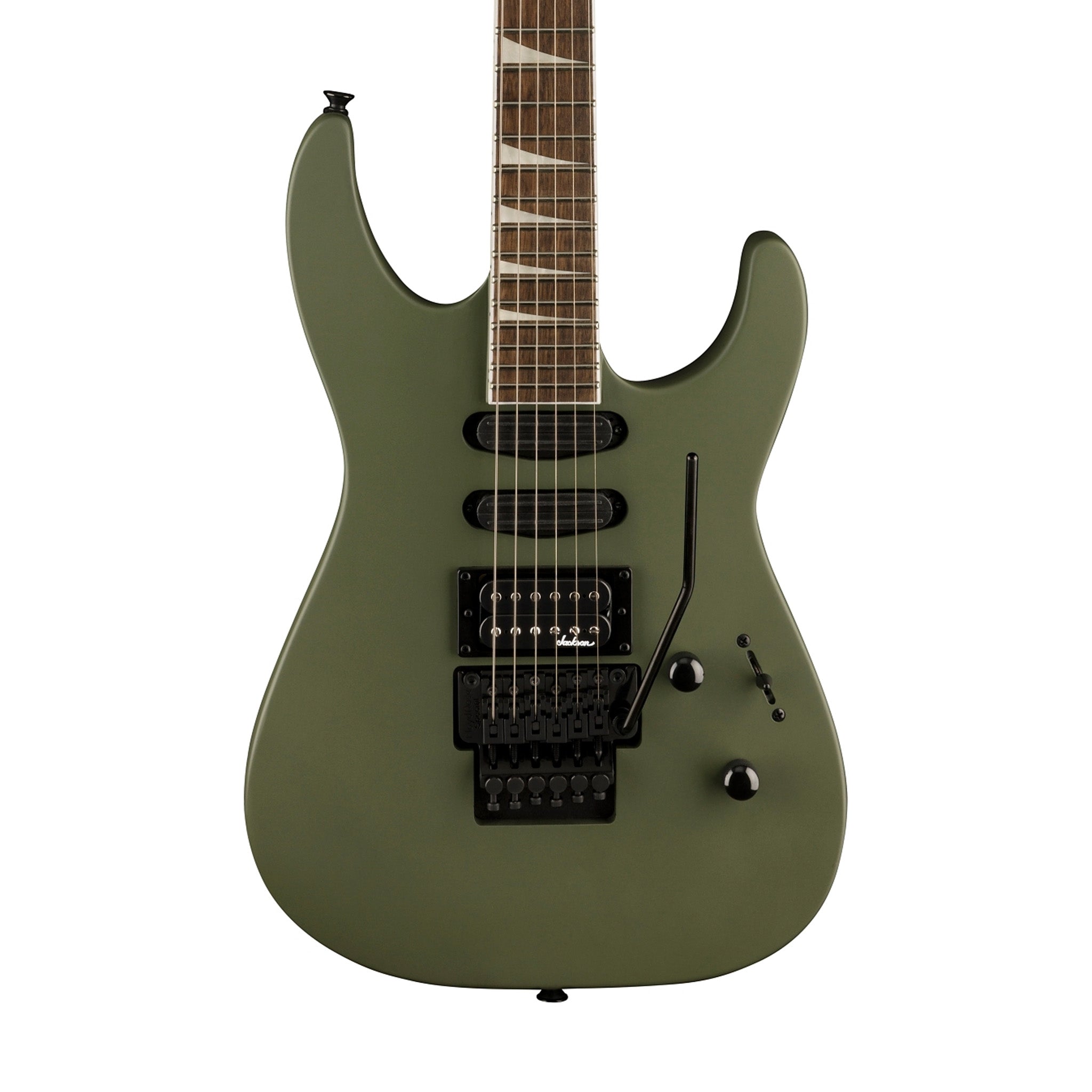 Jackson X Series Soloist SL3X DX Electric Guitar, Laurel FB, Matte Army Drab | Zoso Music Sdn Bhd