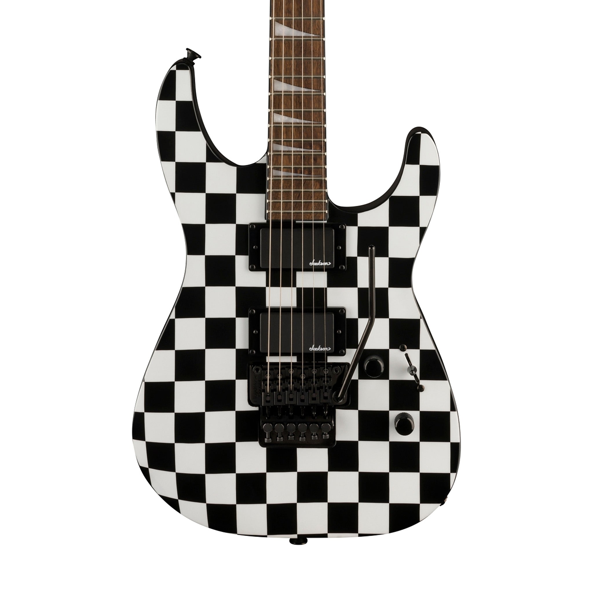 Jackson X Series Soloist SLX DX Electric Guitar, Laurel FB, Checkered Past | Zoso Music Sdn Bhd