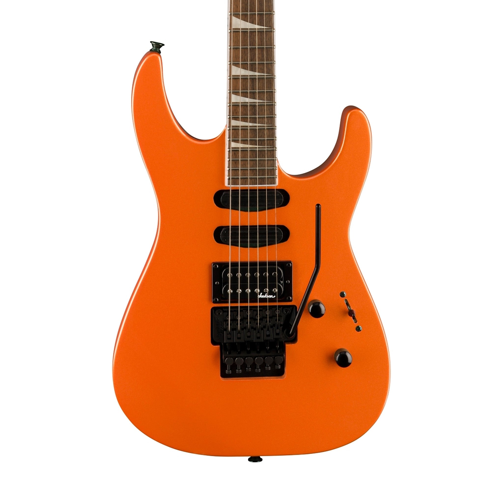 Jackson X Series Soloist SL3X DX Electric Guitar, Laurel FB, Lambo Orange | Zoso Music Sdn Bhd