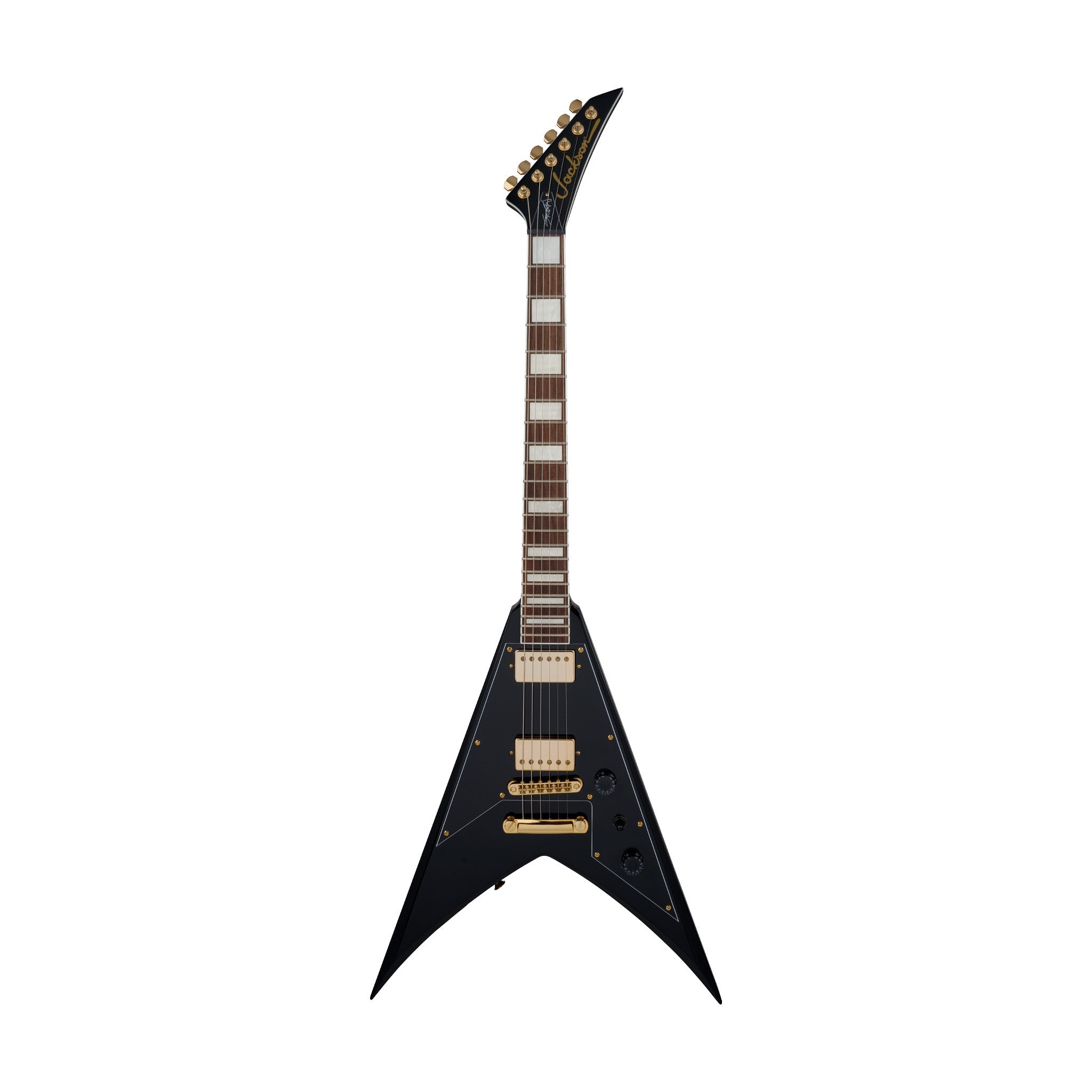 Jackson X Series Signature Scott Ian King V KVXT Electric Guitar, Laurel FB, Gloss Black |  JACKSON |  ELECTRIC GUITAR |  Zoso Music