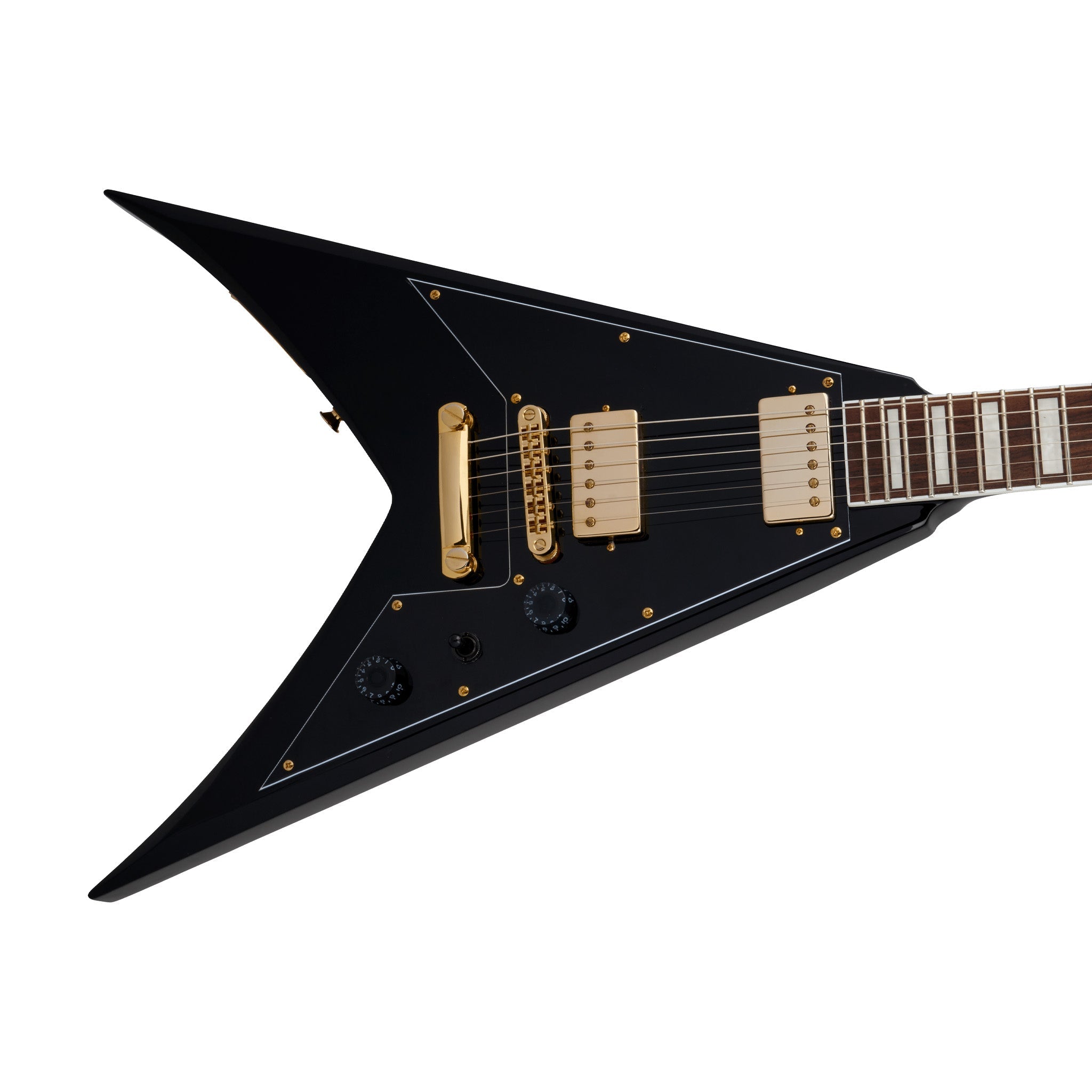 Jackson X Series Signature Scott Ian King V KVXT Electric Guitar, Laurel FB, Gloss Black |  JACKSON |  ELECTRIC GUITAR |  Zoso Music