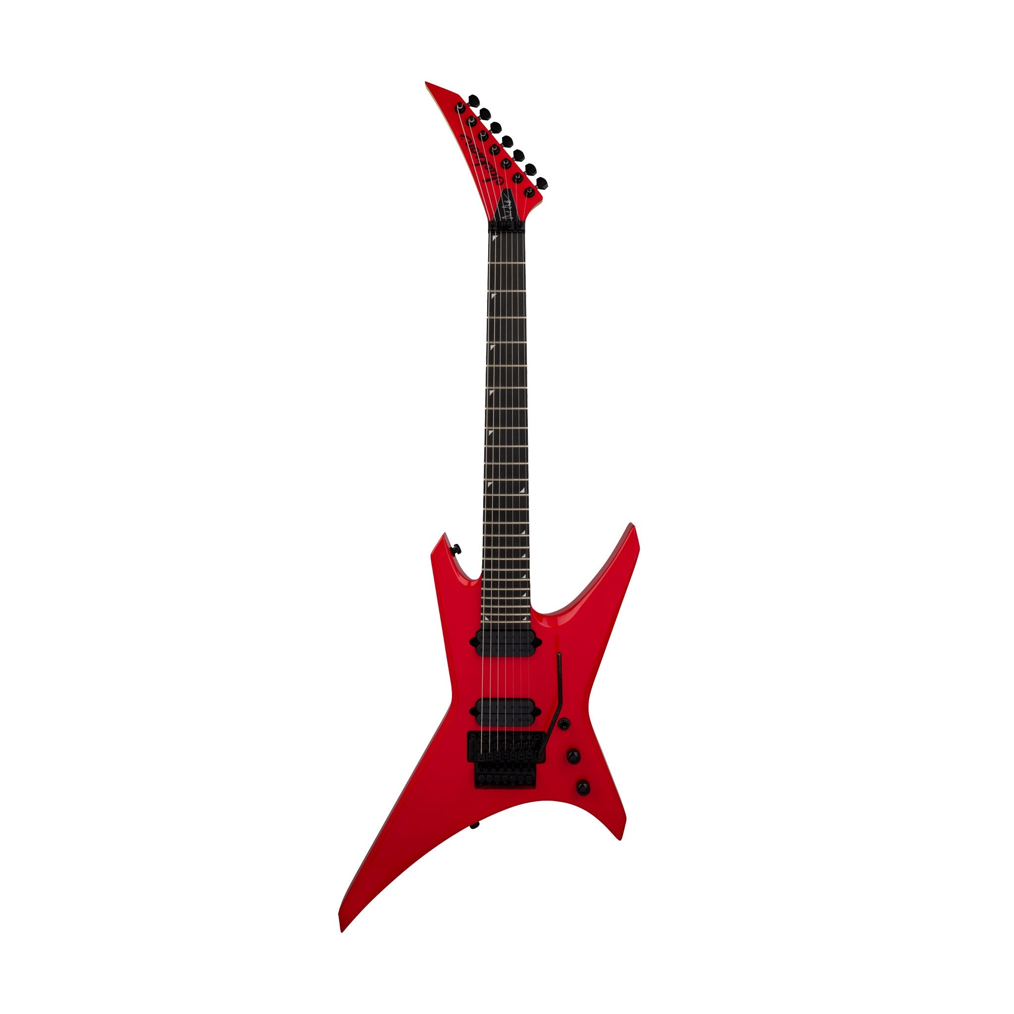 Jackson Pro Series Signature Dave Davidson Warrior WR7 Electric Guitar, Ebony FB, Ferrari Red |  JACKSON |  ELECTRIC GUITAR |  Zoso Music