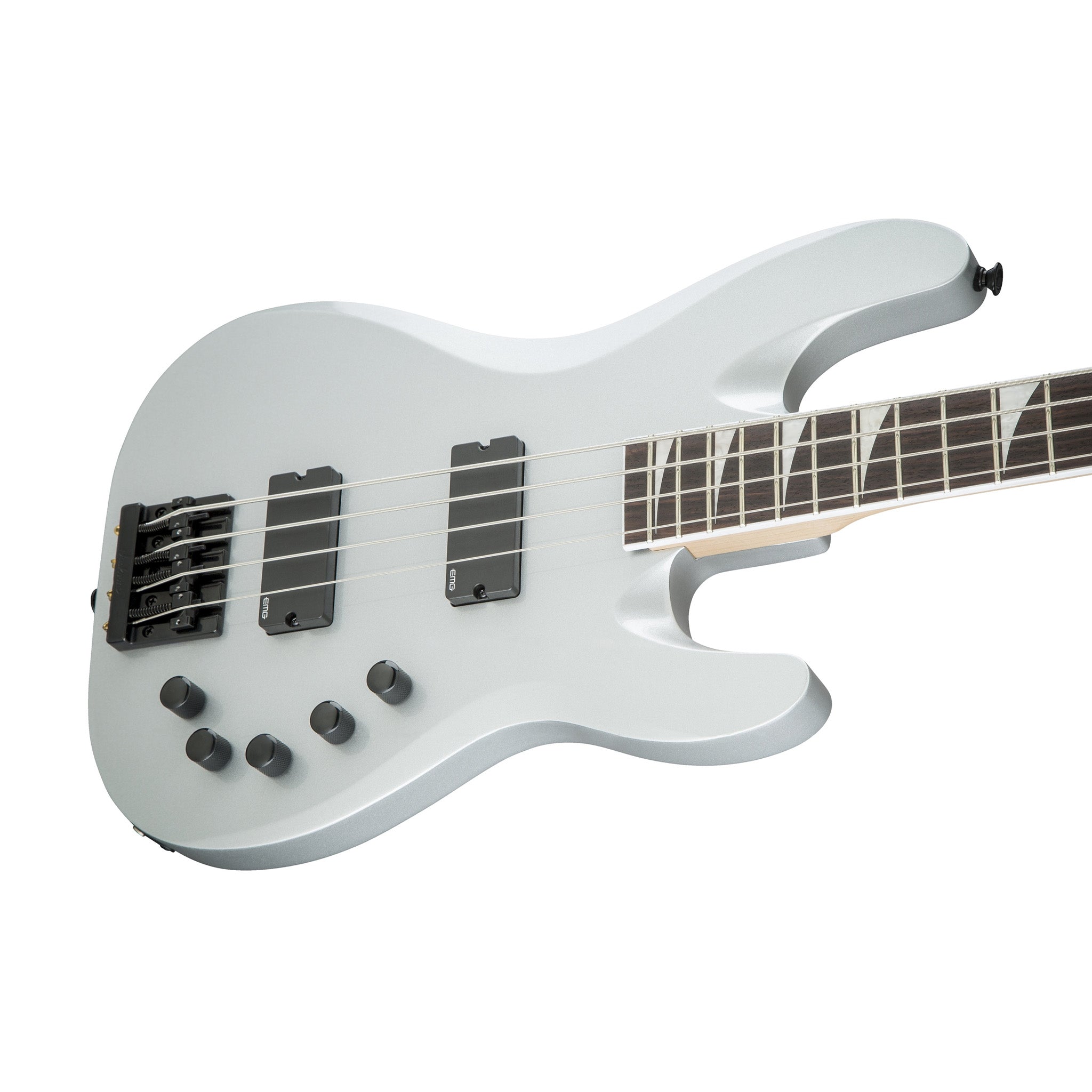 Jackson Signature David Ellefson Concert Bass CBX IV Guitar, Laurel FB, Quicksilver |  JACKSON |  BASS GUITAR |  Zoso Music