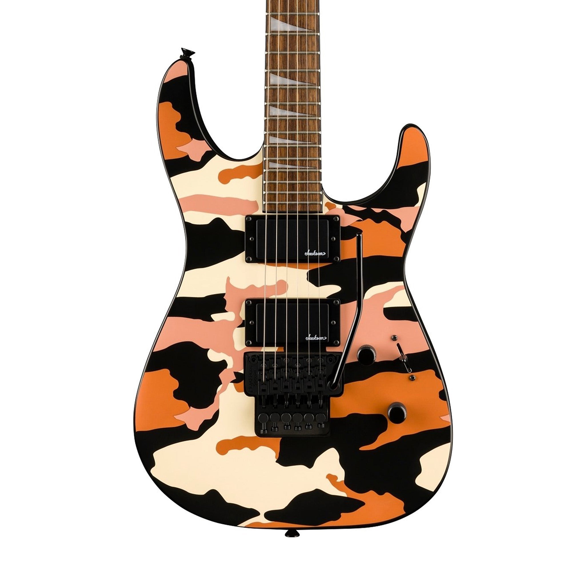 Jackson X Series Soloist SLX DX Electric Guitar, Laurel FB, Butterscotch Camo | Zoso Music Sdn Bhd