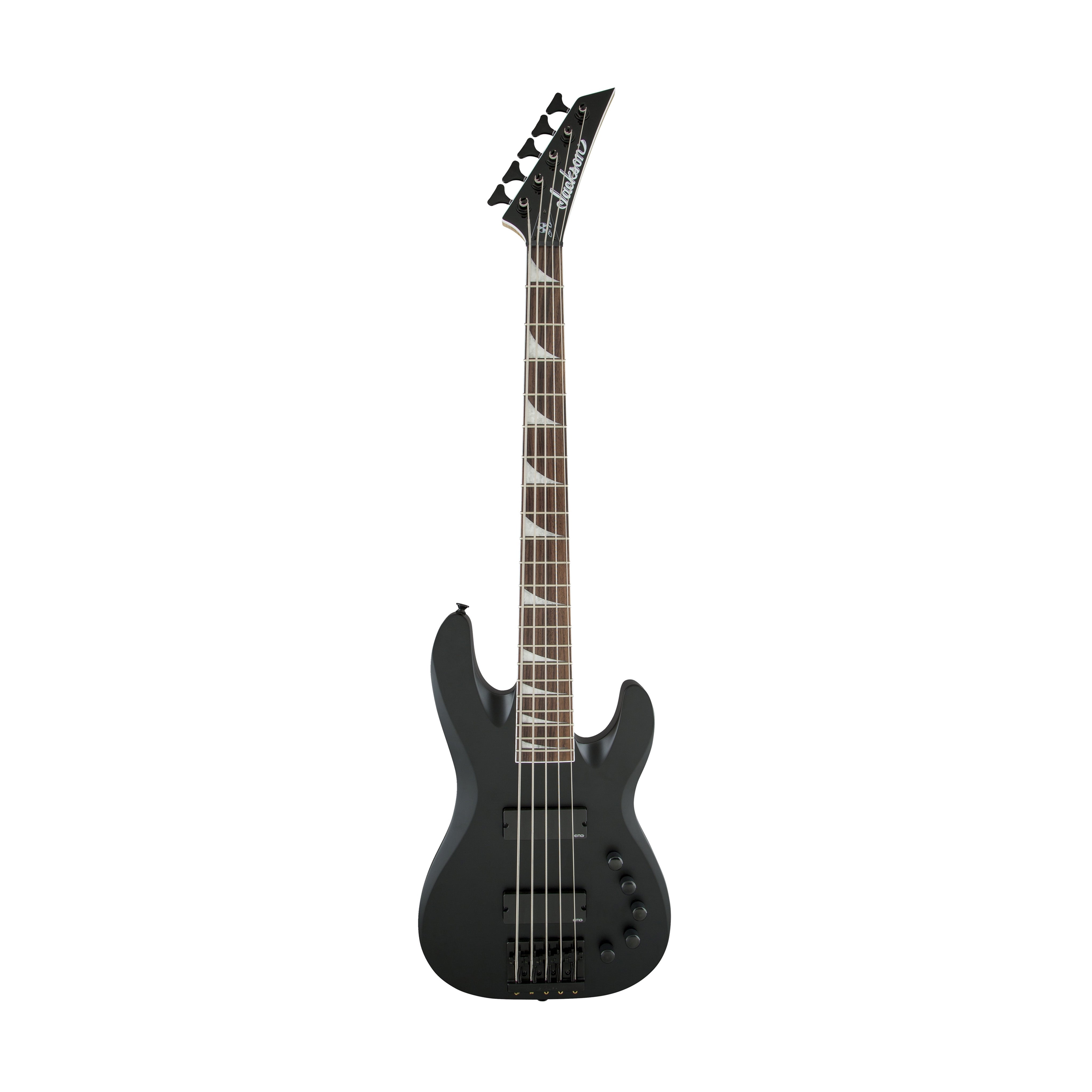 Jackson Signature David Ellefson Concert Bass CBX V Guitar, Laurel FB, Satin Black |  JACKSON |  BASS GUITAR |  Zoso Music