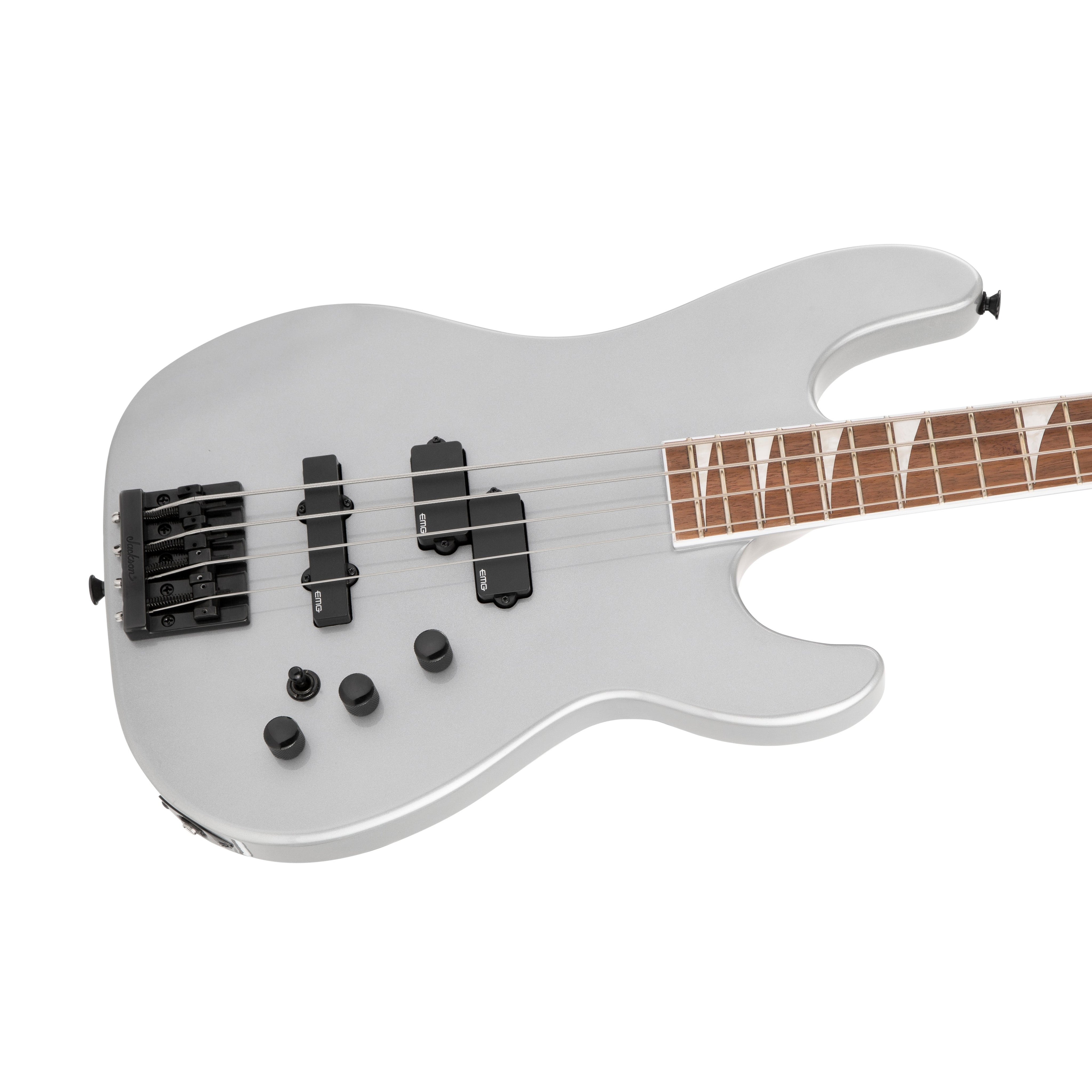 Jackson X Series Signature David Ellefson 30th Anniversary Concert Bass CBX IV Guitar, Quicksilver |  JACKSON |  BASS GUITAR |  Zoso Music