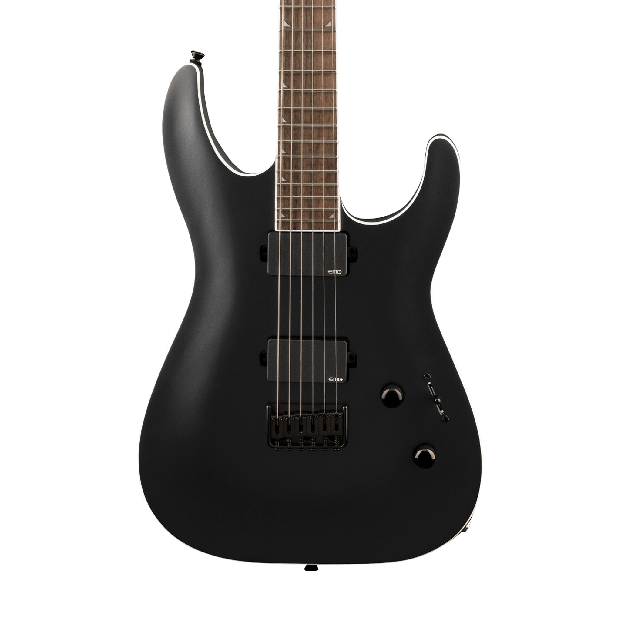 Jackson X Series Soloist SLA6 DX Baritone Electric Guitar, Laurel FB, Satin Black | Zoso Music Sdn Bhd