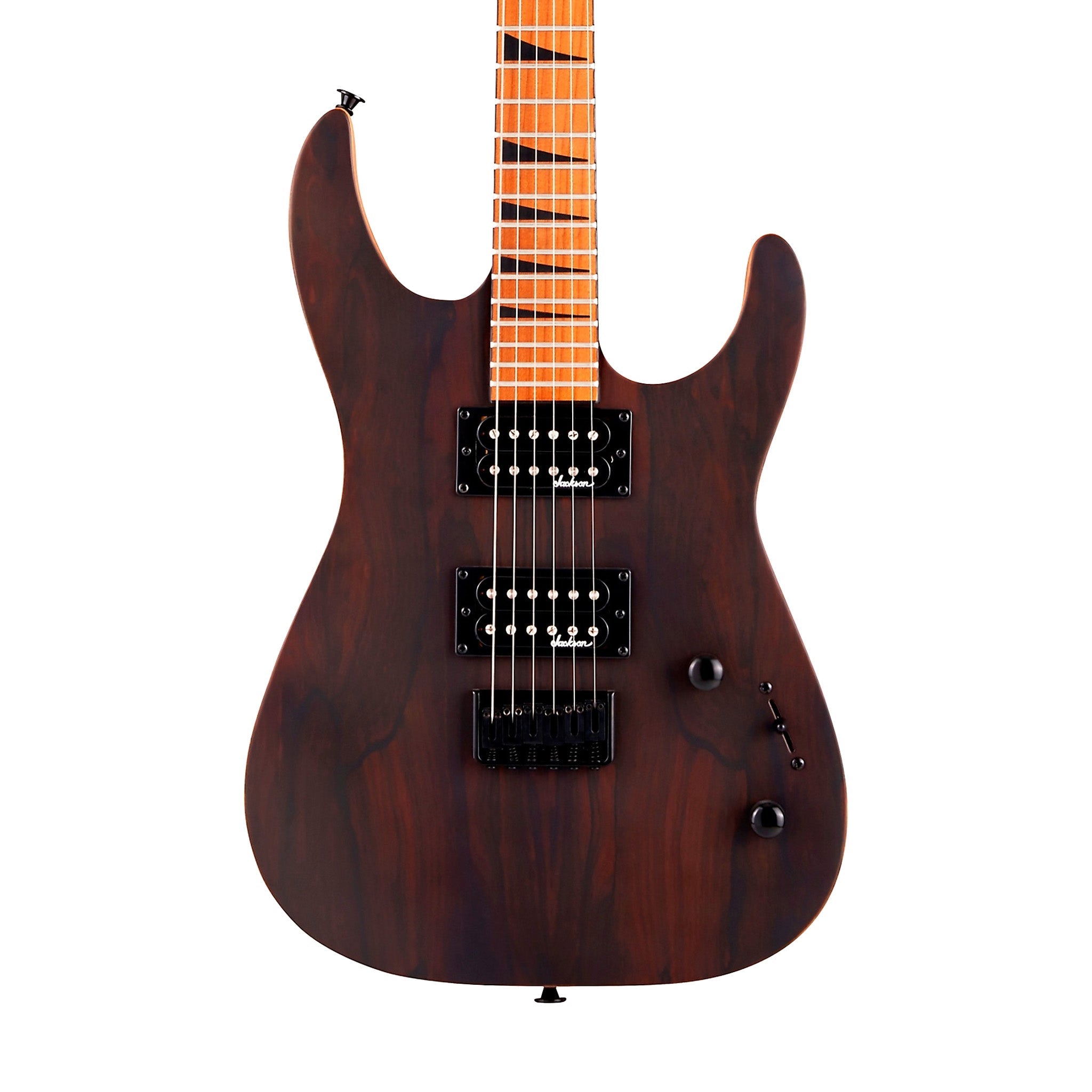 Jackson Limited Edition JS Series Dinky Ziricote JS42 DKM HT Electric Guitar, Maple FB, Natural | Zoso Music Sdn Bhd