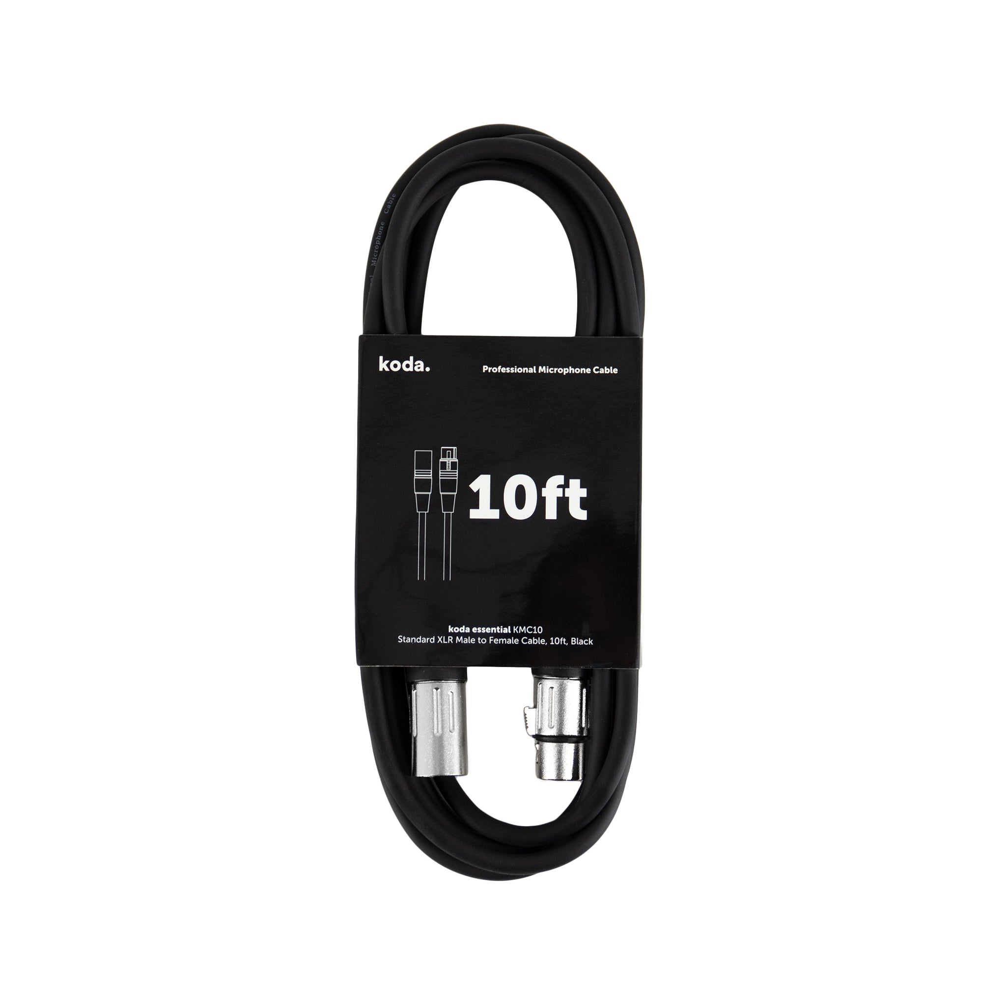 koda essential KMC10 Microphone Cable - ZOSO MUSIC