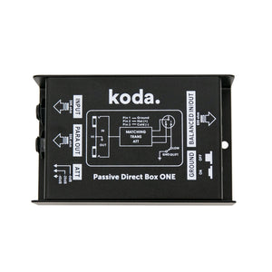 koda essential Passive Direct Box ONE | Zoso Music Sdn Bhd