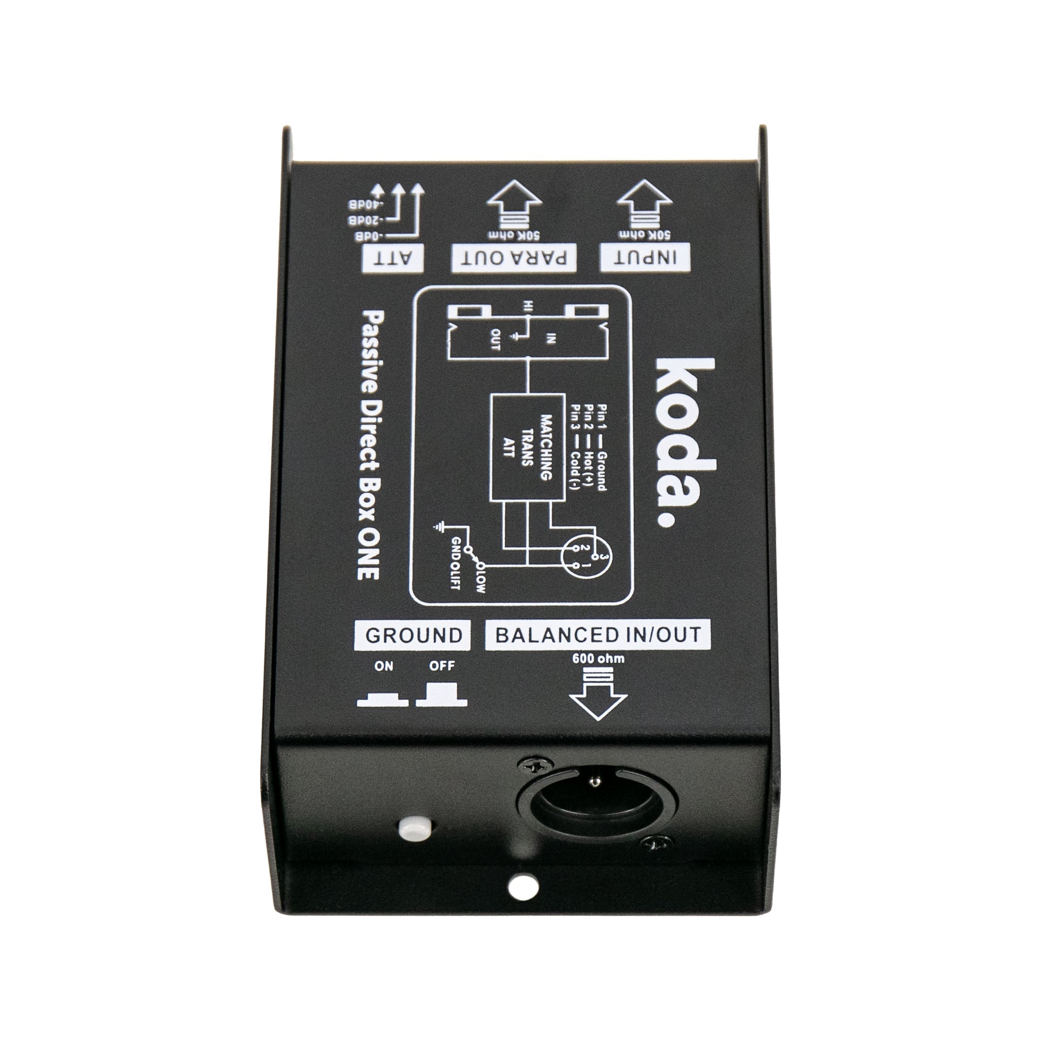 koda essential Passive Direct Box ONE |  KODA |  AUDIO ACCESSORIES |  Zoso Music