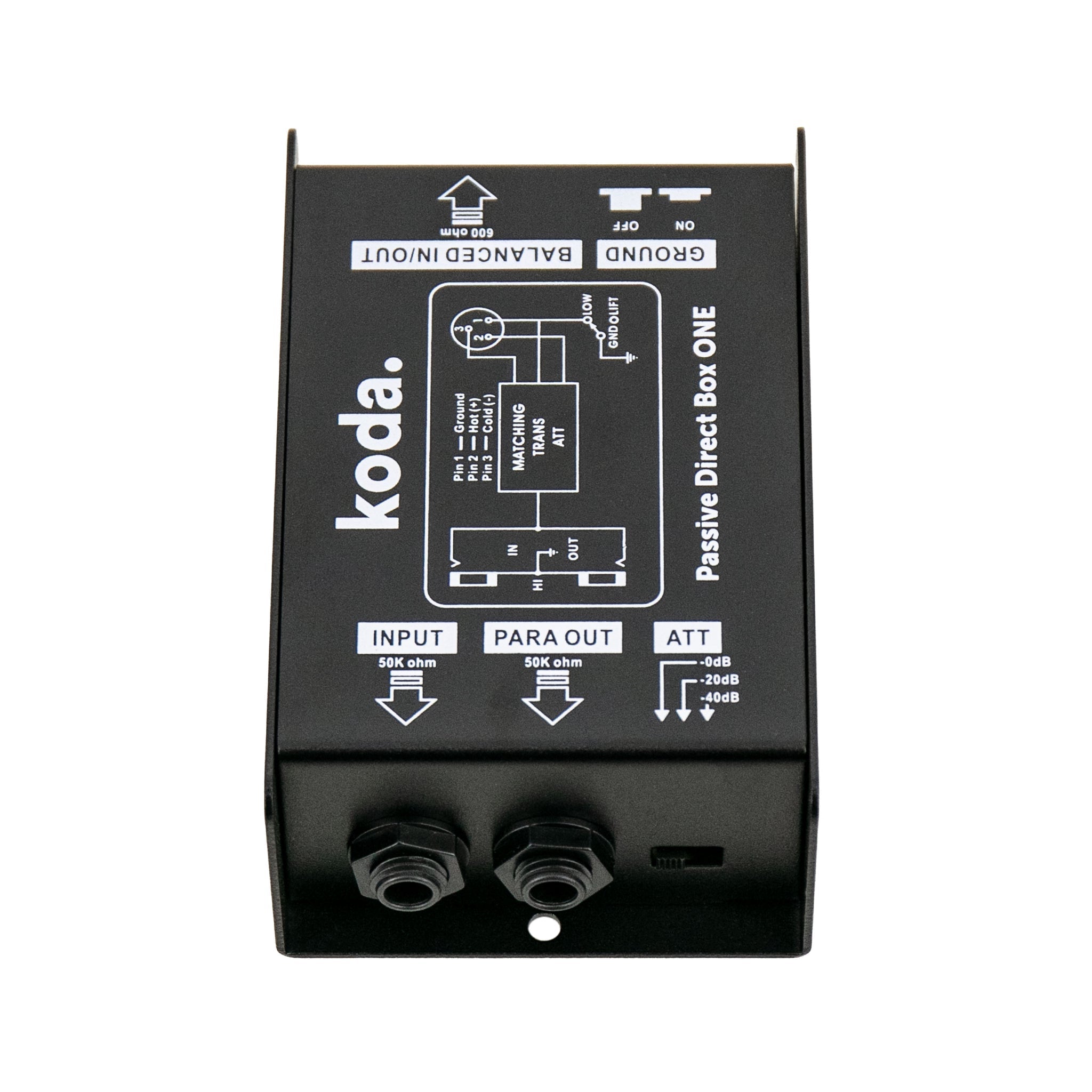 koda essential Passive Direct Box ONE |  KODA |  AUDIO ACCESSORIES |  Zoso Music