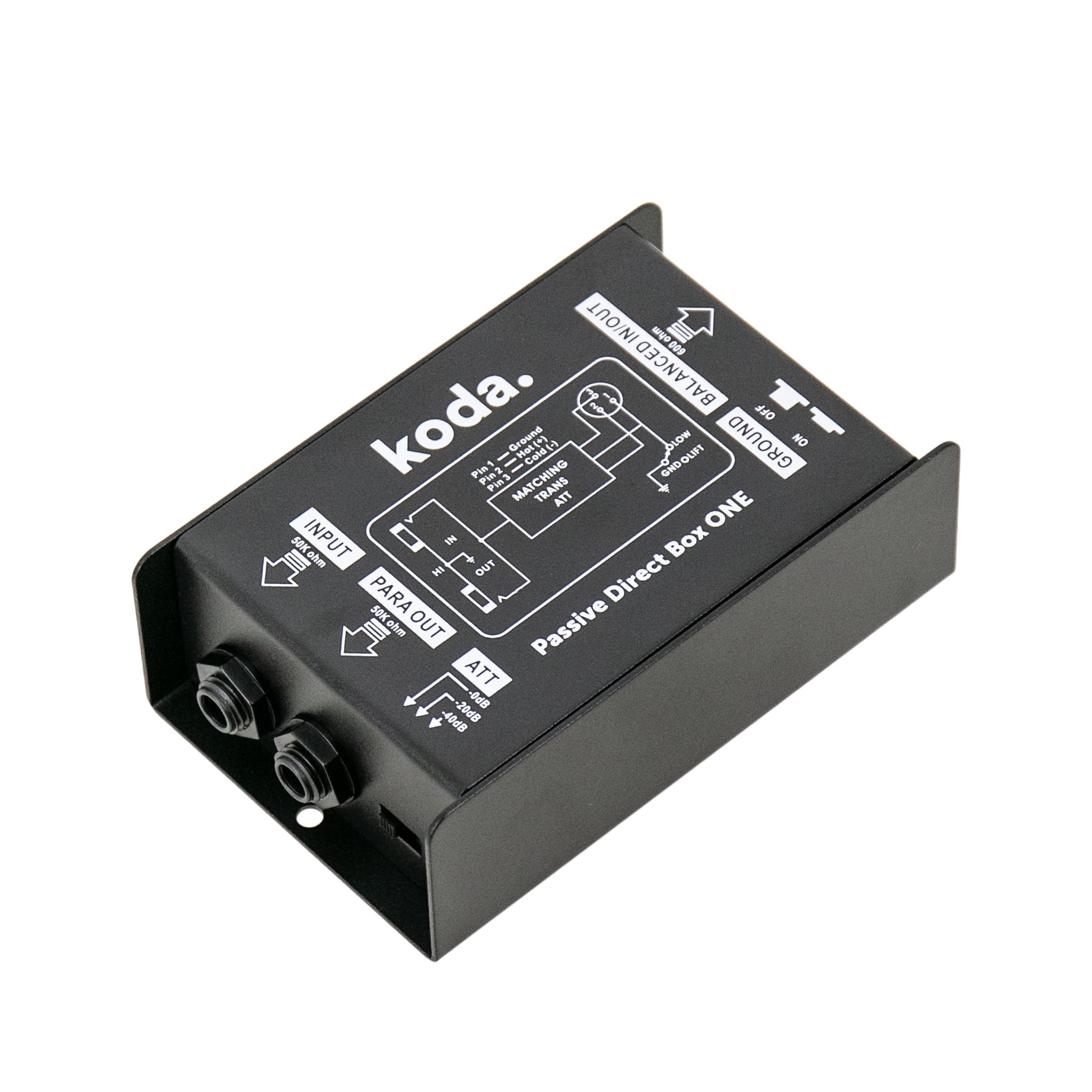 koda essential Passive Direct Box ONE |  KODA |  AUDIO ACCESSORIES |  Zoso Music