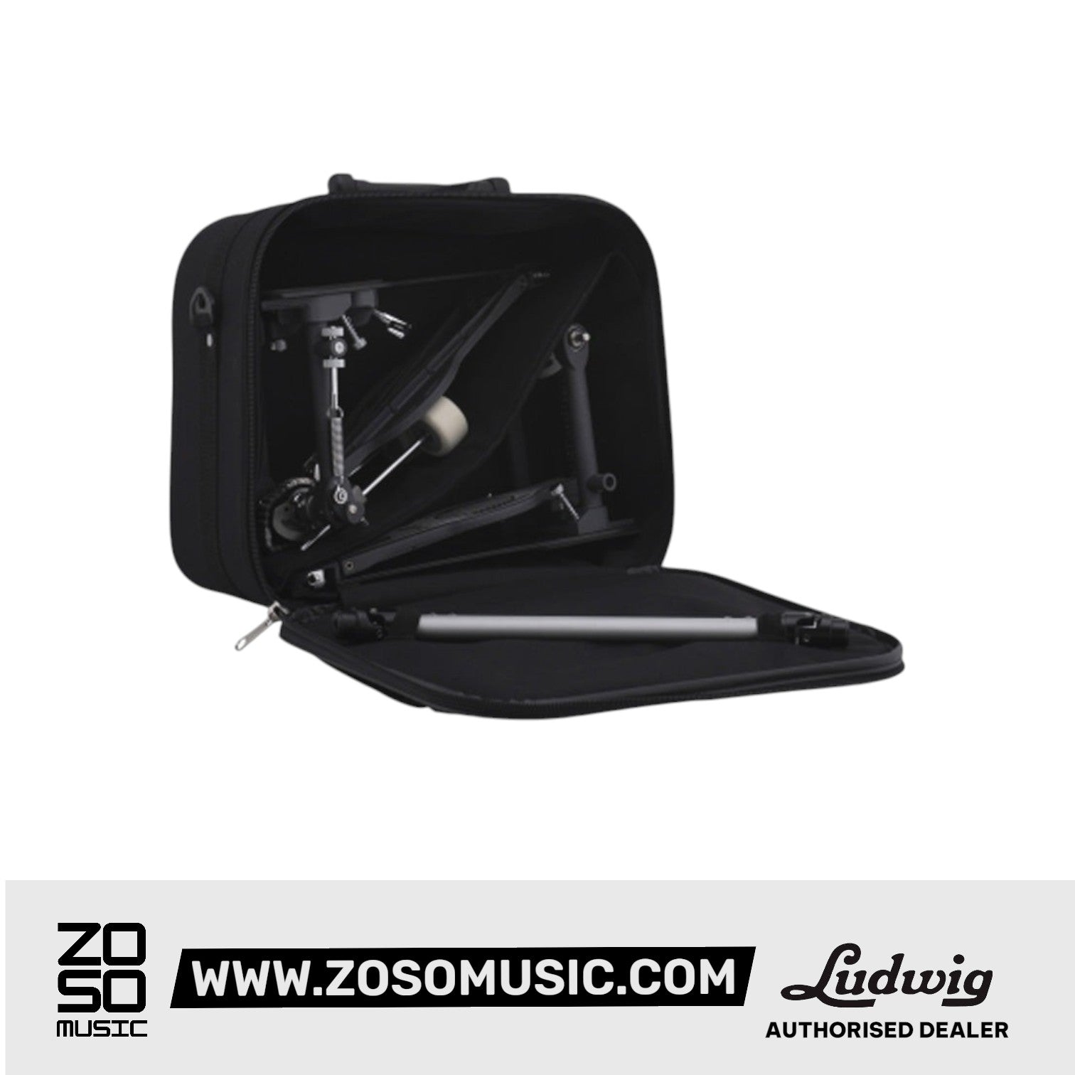 Ludwig L205SF Speed Flyer Double Pedal |  LUDWIG |  DRUM-KICK PEDAL |  Zoso Music