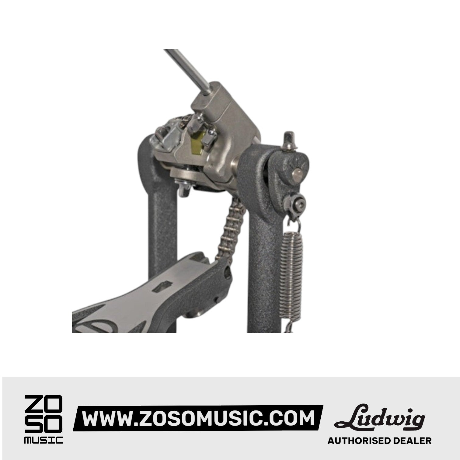 Ludwig L205SF Speed Flyer Double Pedal |  LUDWIG |  DRUM-KICK PEDAL |  Zoso Music