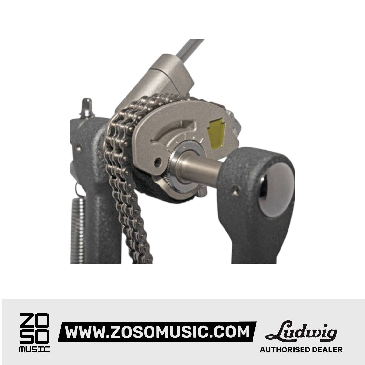 Ludwig L205SF Speed Flyer Double Pedal |  LUDWIG |  DRUM-KICK PEDAL |  Zoso Music