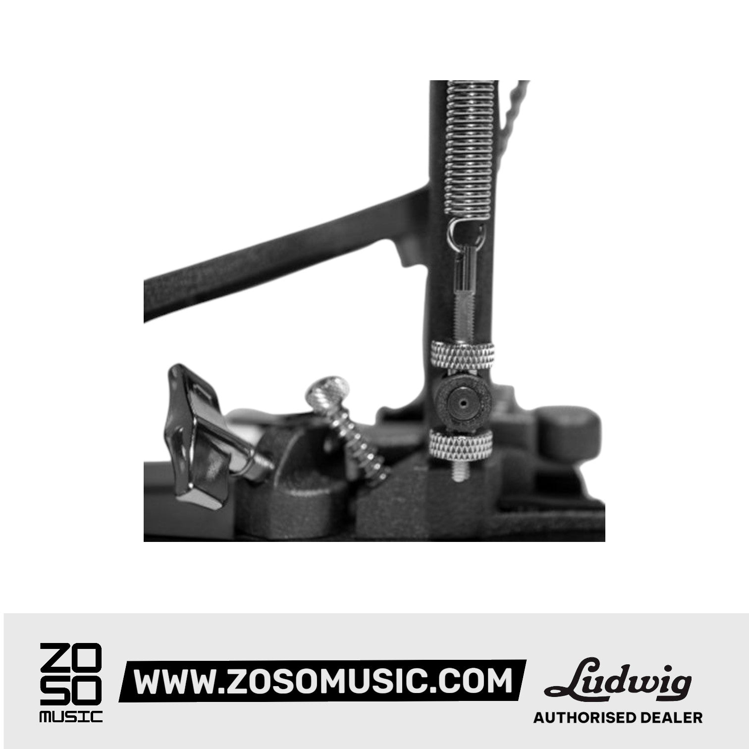 Ludwig L205SF Speed Flyer Double Pedal |  LUDWIG |  DRUM-KICK PEDAL |  Zoso Music