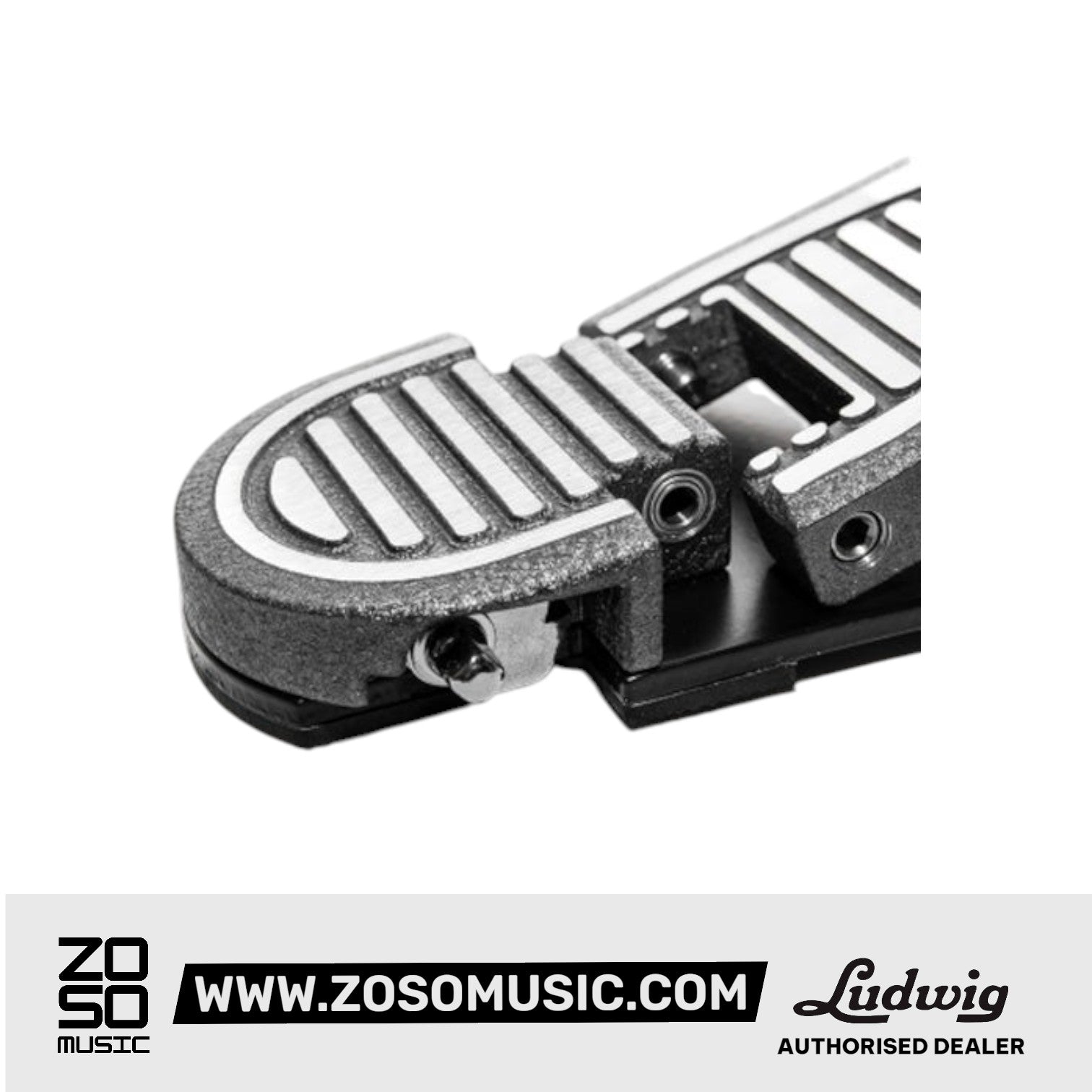 Ludwig L205SF Speed Flyer Double Pedal |  LUDWIG |  DRUM-KICK PEDAL |  Zoso Music