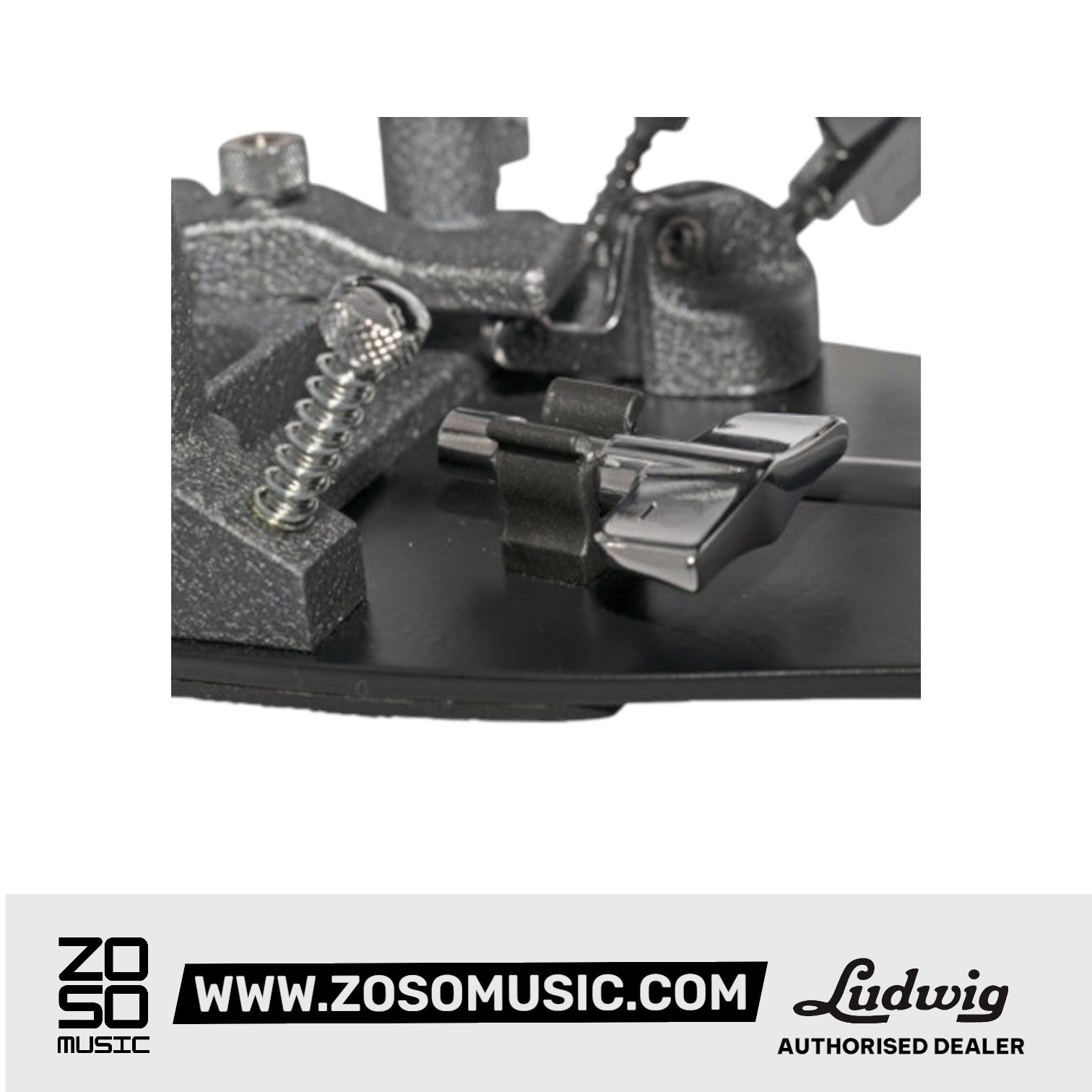 Ludwig L205SF Speed Flyer Double Pedal |  LUDWIG |  DRUM-KICK PEDAL |  Zoso Music