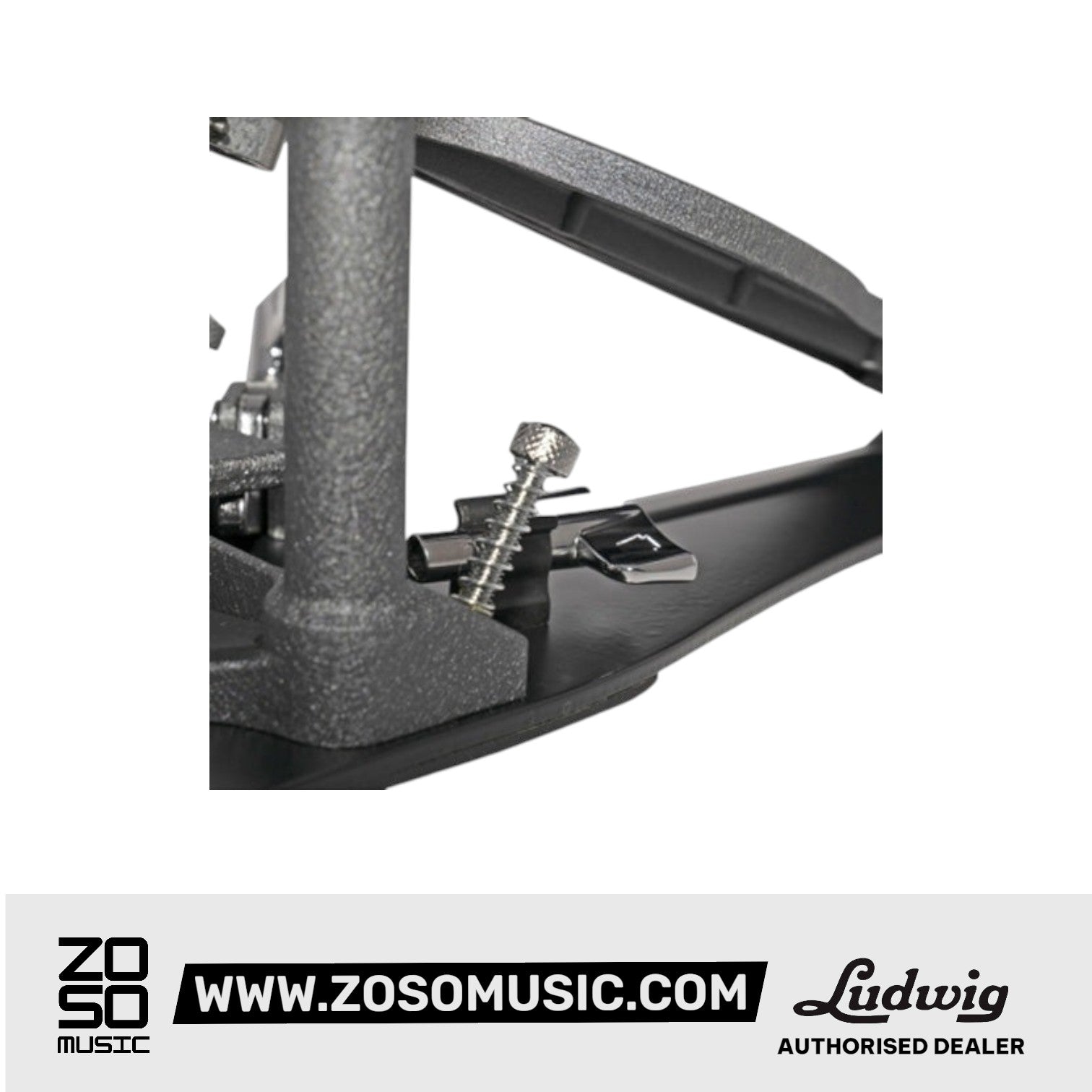 Ludwig L205SF Speed Flyer Double Pedal |  LUDWIG |  DRUM-KICK PEDAL |  Zoso Music