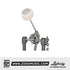 Ludwig L205SF Speed Flyer Double Pedal |  LUDWIG |  DRUM-KICK PEDAL |  Zoso Music