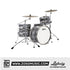 Ludwig L24233TXDB Neusonic 3-Piece Shell Pack (22B+12T+16F), Digital Black Oyster |  LUDWIG |  DRUM-ACOUSTIC |  Zoso Music