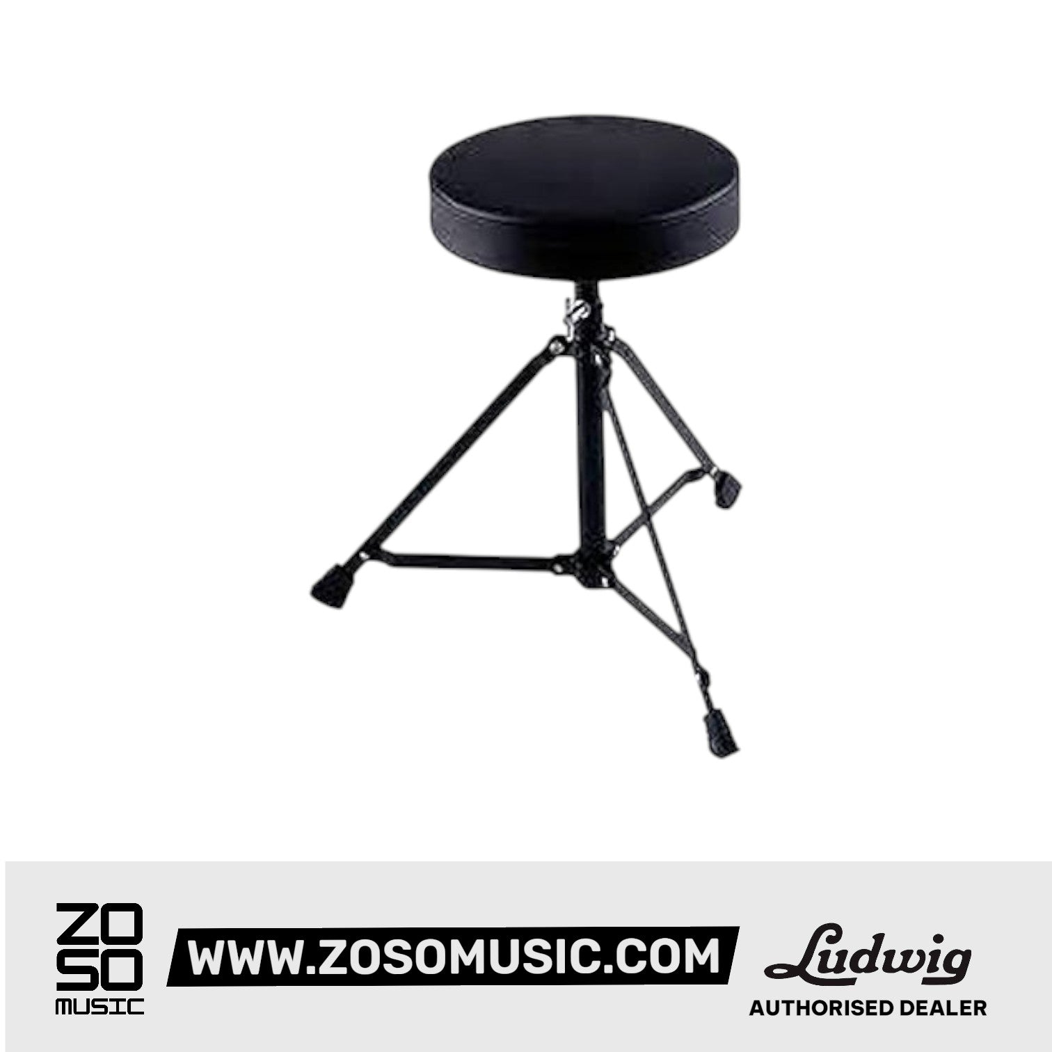 Ludwig L247TH Accent Combo Throne |  LUDWIG |  DRUM-STOOL/THRONE |  Zoso Music