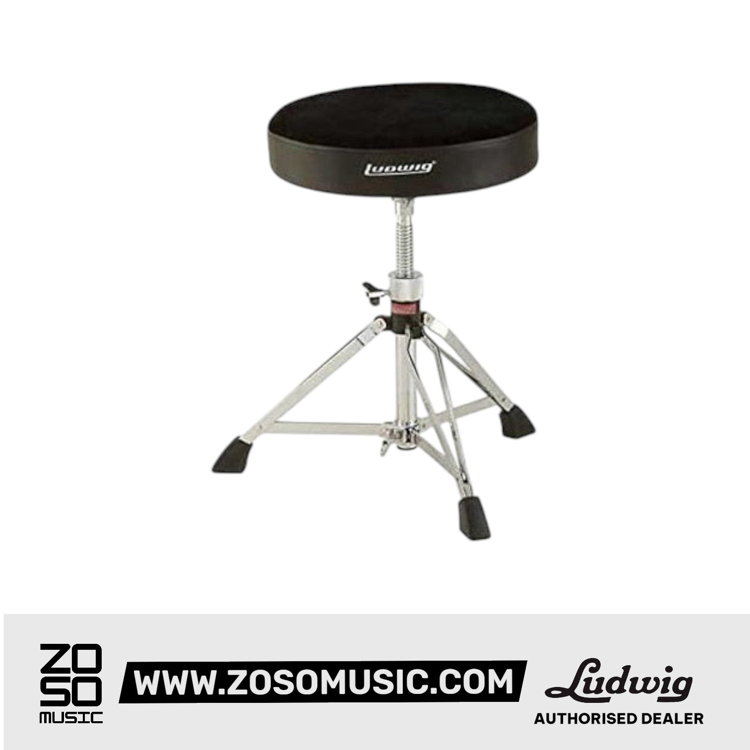 Ludwig L348TH Accent Throne, Round |  LUDWIG |  DRUM-STOOL/THRONE |  Zoso Music